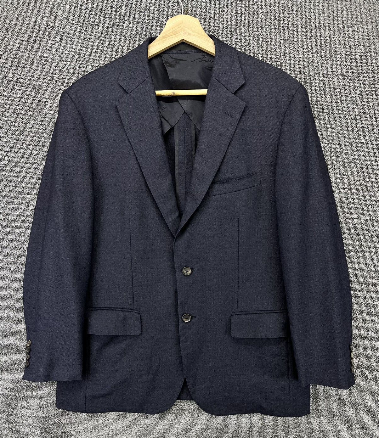Burberry Vintage Burberry London Wool Blazers Coat Jacket Size US M / EU 48-50 / 2 - 1 Thumbnail