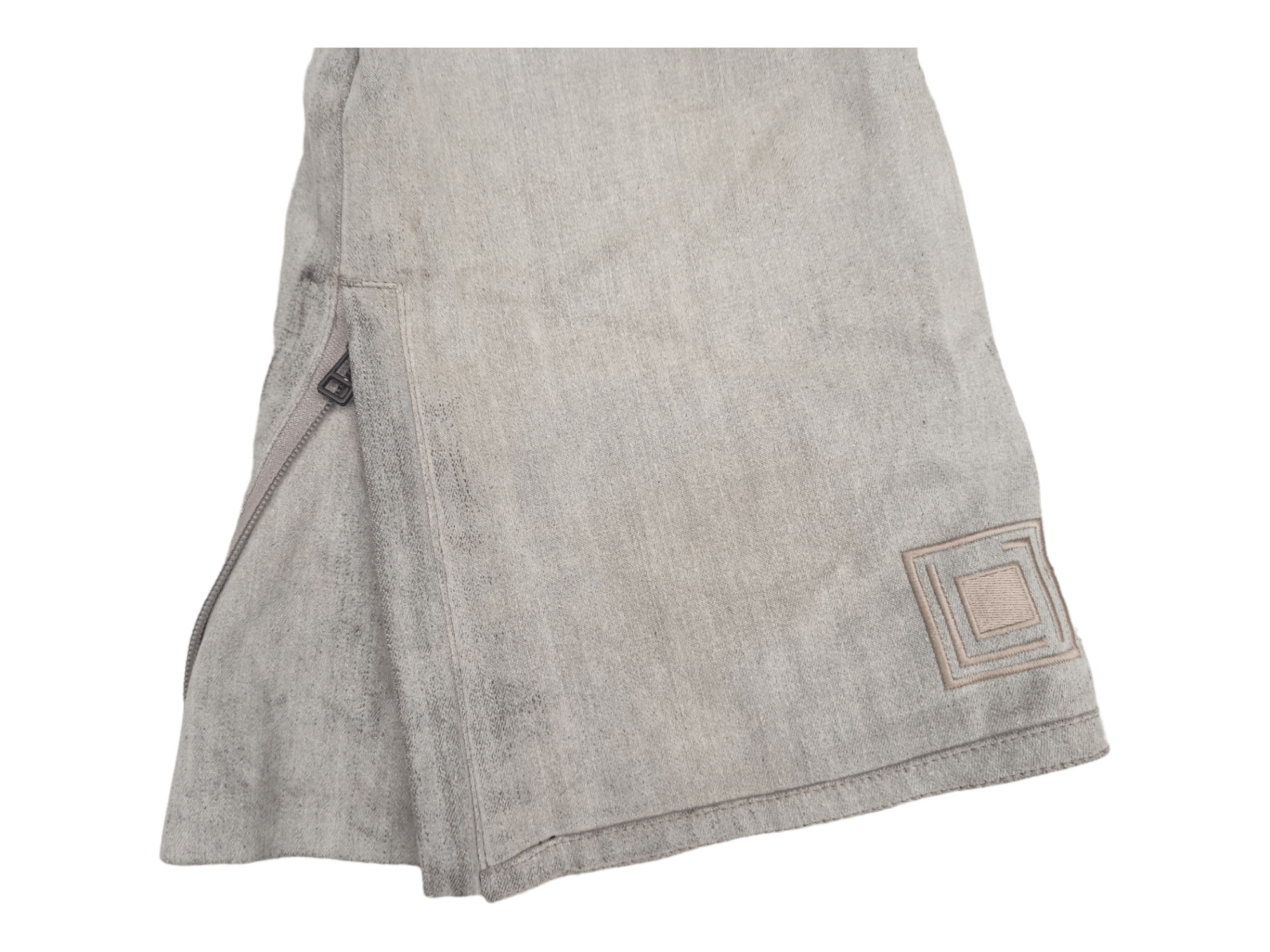Japanese Brand L1 Premium Outerwear Mud Wash Zipper Leg Flared Pants Size US 32 / EU 48 - 8 Thumbnail