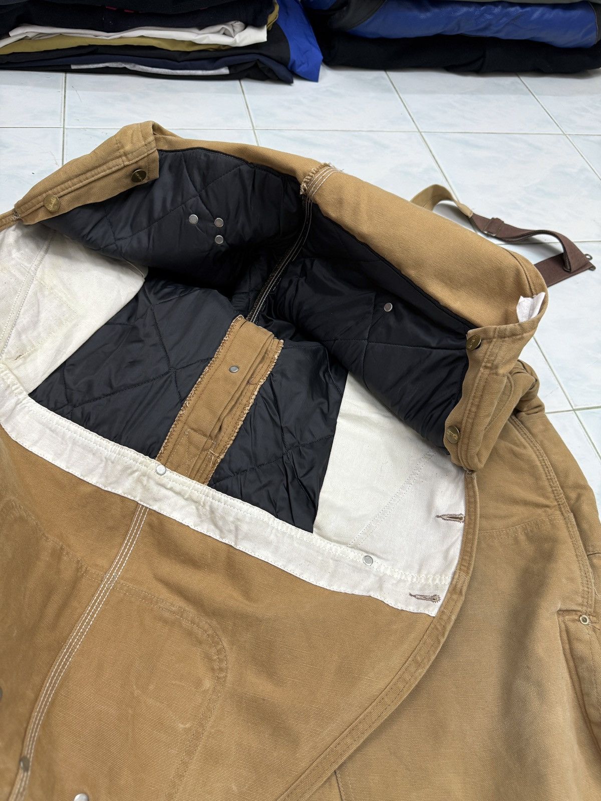 Carhartt 🔥🔥🔥ARCHIVE VINTAGE CARHARTT JUMPSUIT/OVERALL SIZE XL Size US 44 / EU 60 - 12 Thumbnail