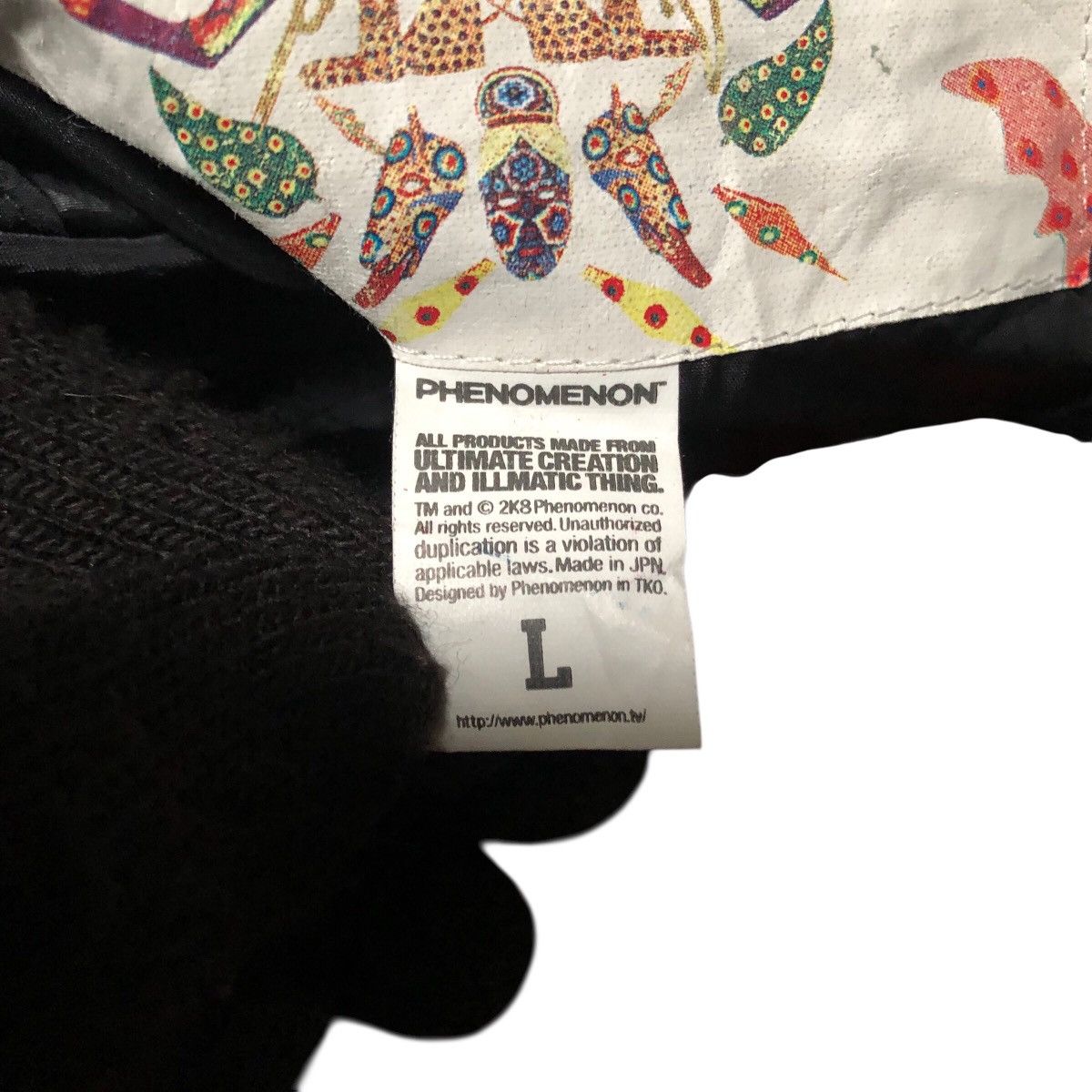 Designer × Japanese Brand × PHENOMENON Phenomenon X Hectic Revesible Bomber Jacket Size US L / EU 52-54 / 3 - 10 Thumbnail