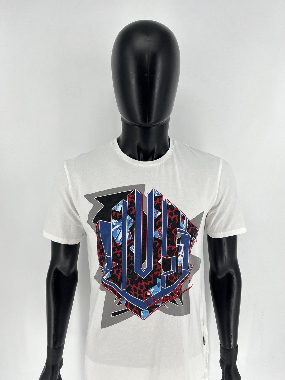 Just Cavalli Just Cavalli T-Shirt Short Sleeve Luxury Streetwear Size L Size US L / EU 52-54 / 3 - 5 Thumbnail