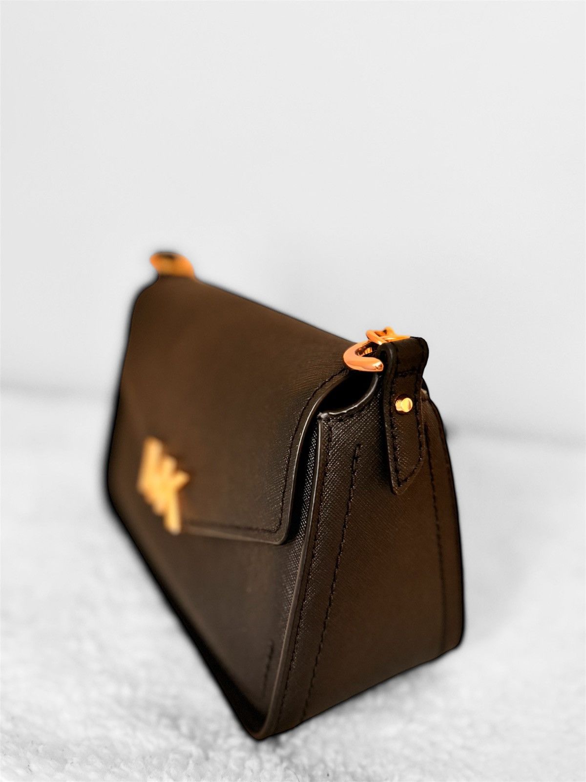 Michael Kors Michael Kors Black Leather Crossbody Bag Size ONE SIZE - 3 Thumbnail