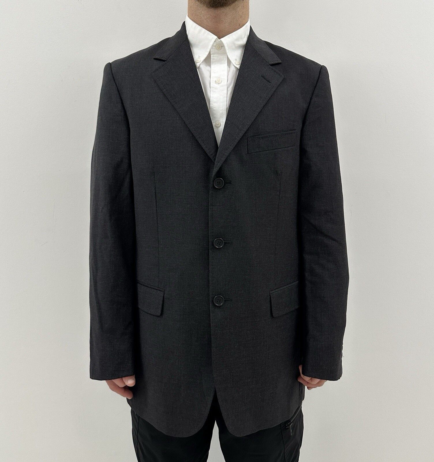 Alexander McQueen Vintage 2000s Alexander McQueen Blazer Jacket Rare Archive Size 52R - 1 Thumbnail