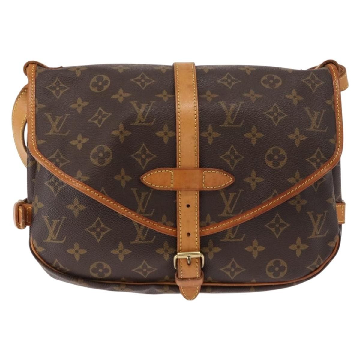 Louis Vuitton Louis Vuitton Saumur Handbag Monogram Canvas Size ONE SIZE - 1 Thumbnail