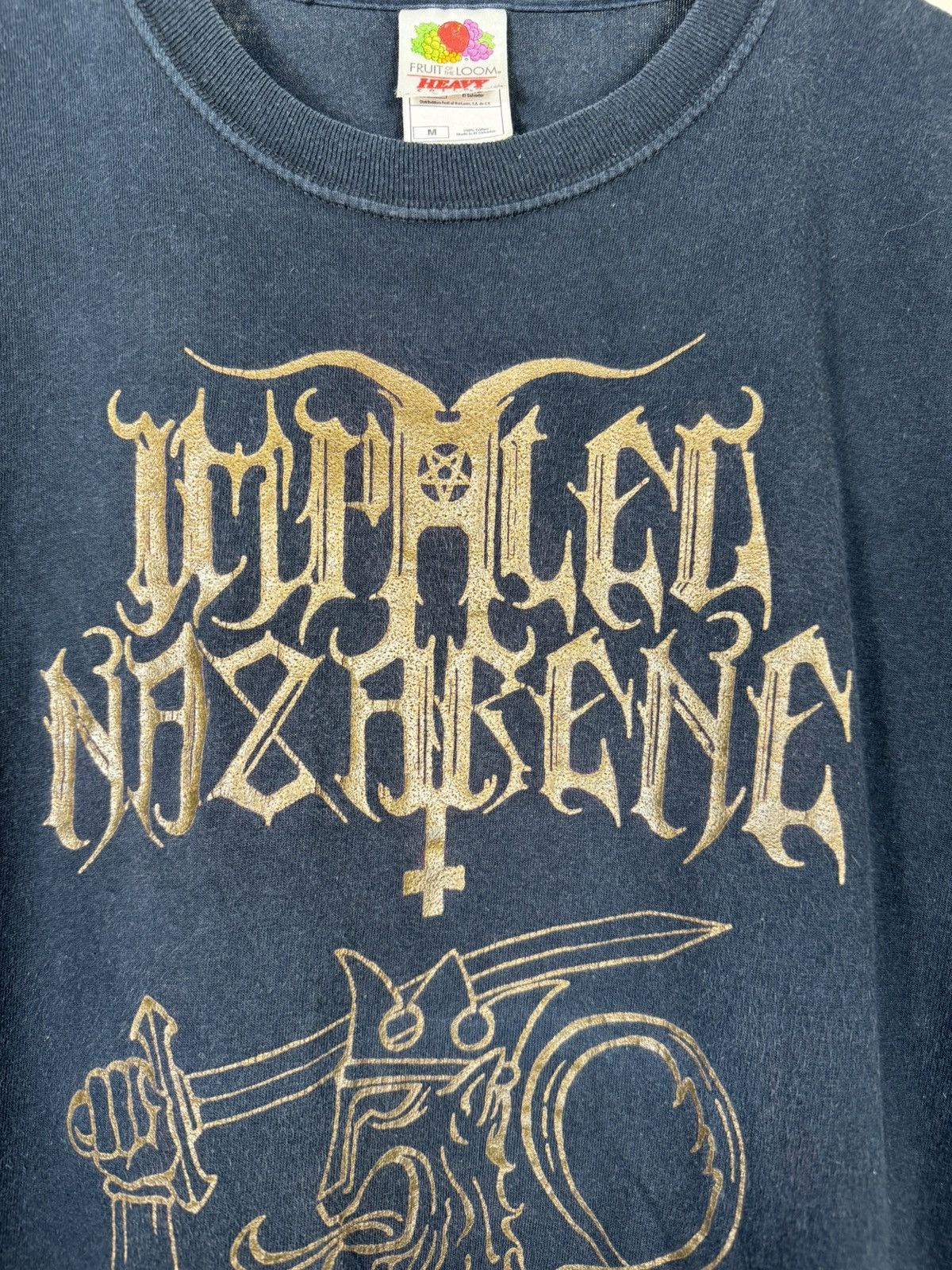 Band Tees × Vintage Impaled Nazarene Let’s Fucking Die Vintage Band T Shirt Size US M / EU 48-50 / 2 - 2 Thumbnail