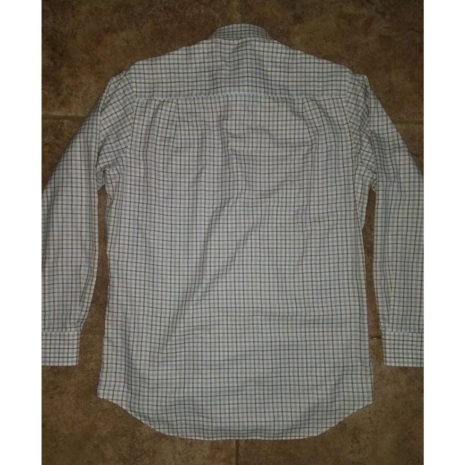 David Donahue David Donahue Shirt Button-Down Plaid Multicolor 15 1/2 Mens Trim Dress Shirt Size US M / EU 48-50 / 2 - 5 Thumbnail