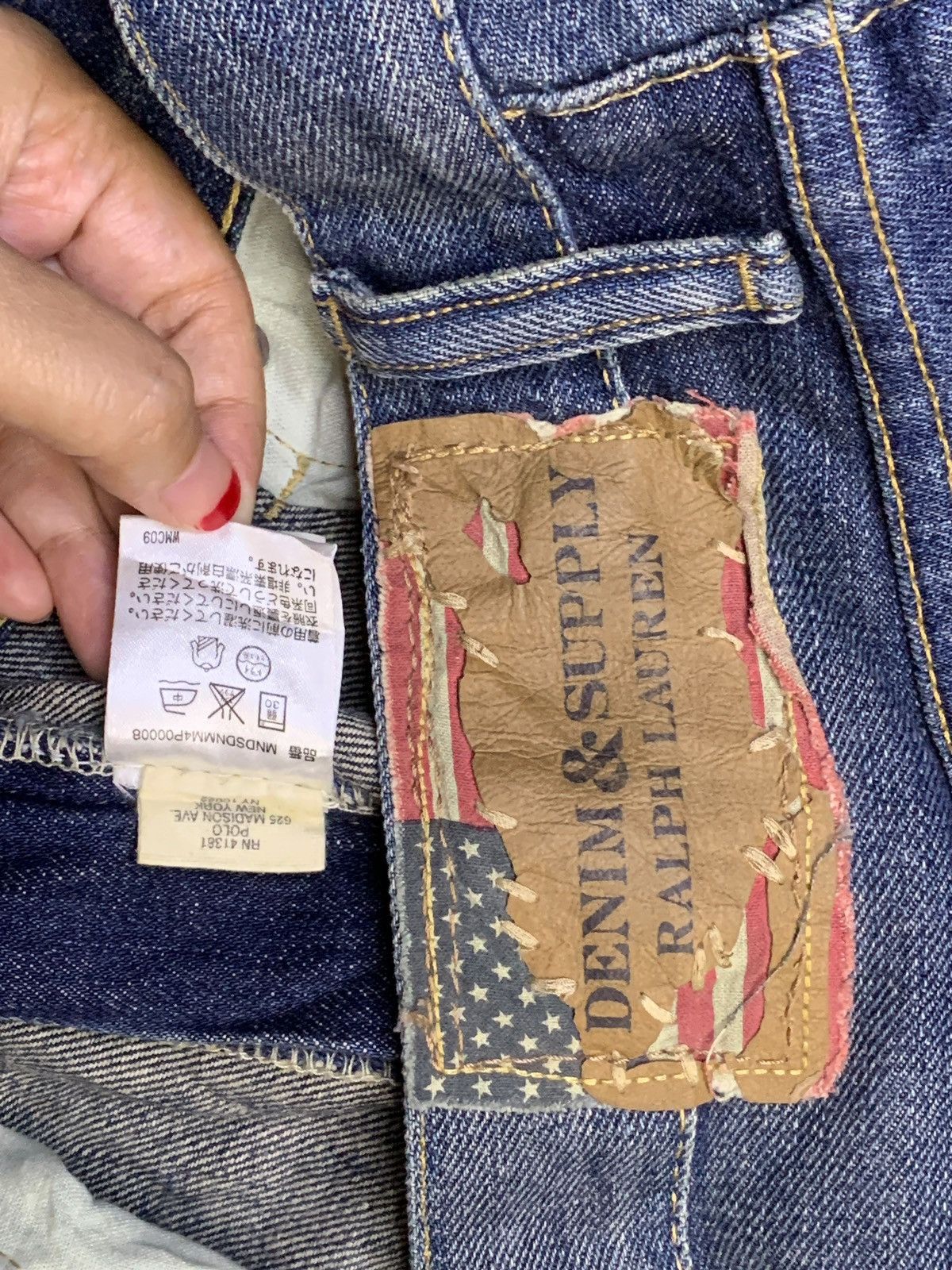 Denim & Supply Ralph Lauren Vintage Polo Denim Supply Mud Wash Baggy Style Jeans Size US 37 - 11 Thumbnail