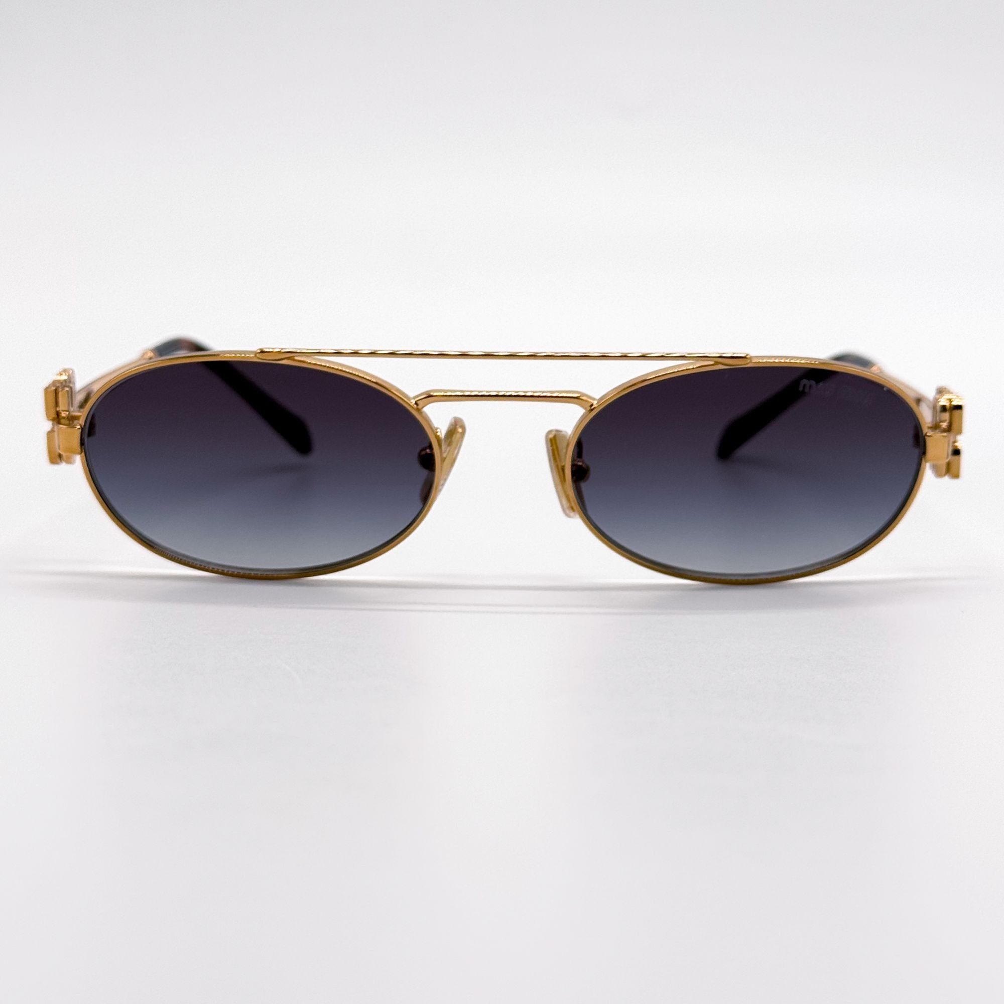 Miu Miu NEW MIU MIU SUNGLASSES MU54ZS 7OE5D1 GRAY MU 54ZS, SMU 54Z Size ONE SIZE - 4 Thumbnail