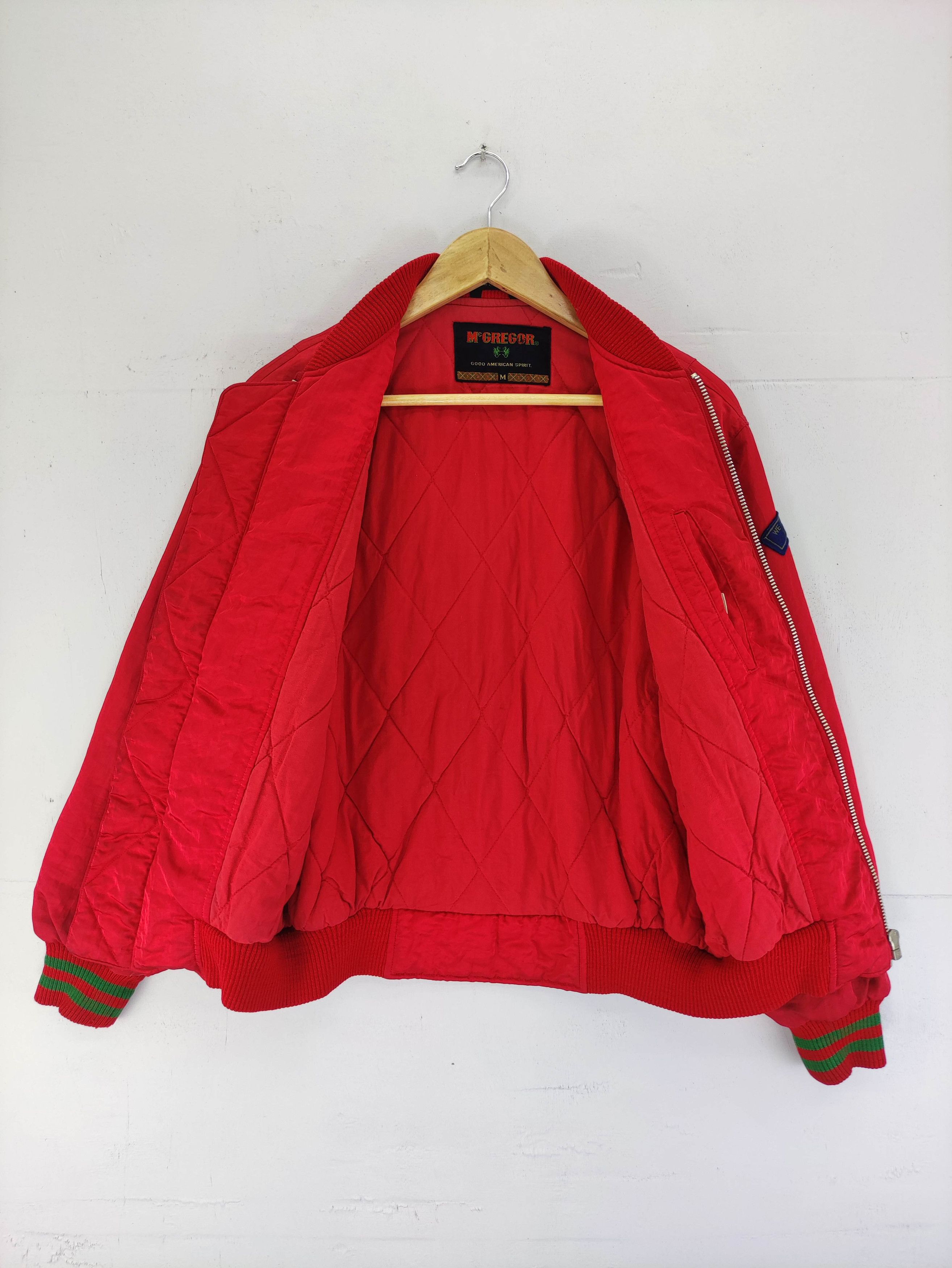 McGregor Vintage Mcgregor Varsity Red Jacket Zipper Size US L / EU 52-54 / 3 - 6 Thumbnail