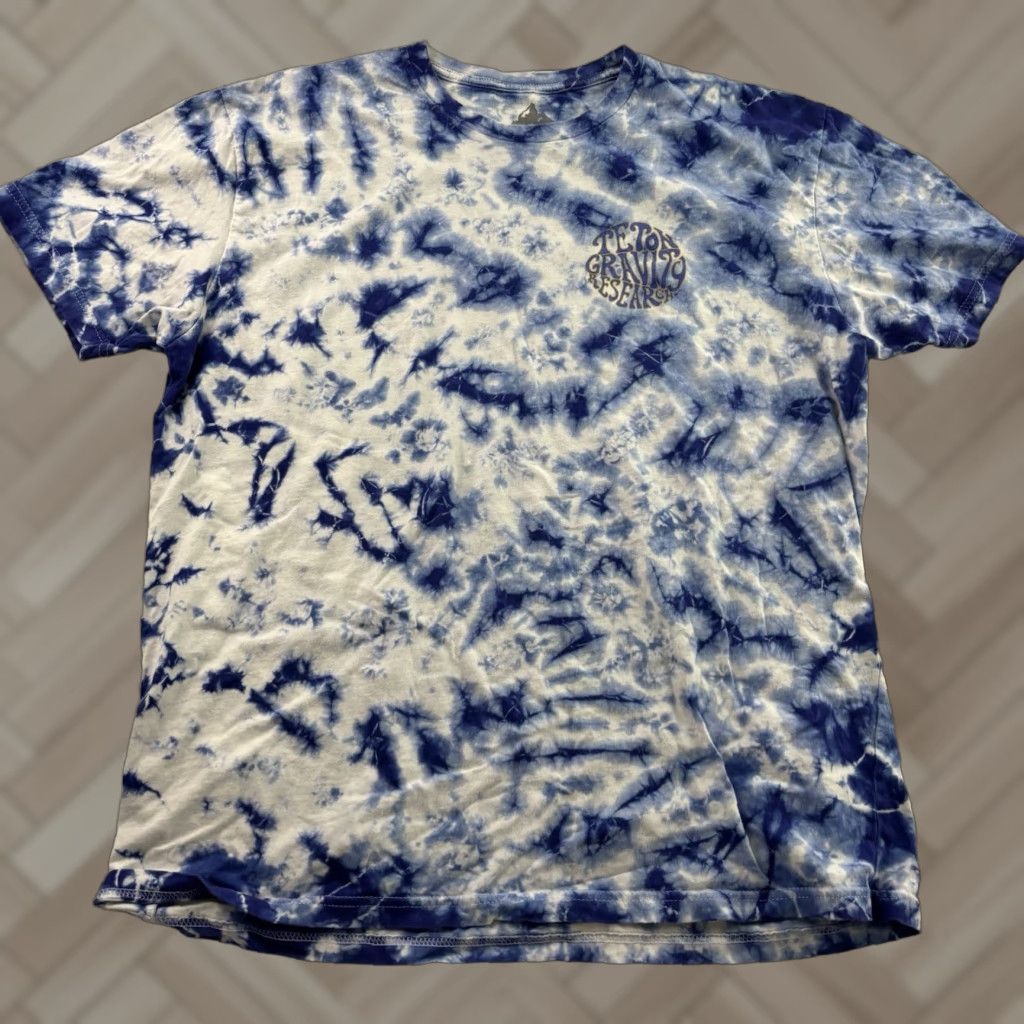 Eton Teton Gravity Research Short Sleeve T-Shirt Men XL Blue Tie Dye Shirt Size US XL / EU 56 / 4 - 1 Thumbnail