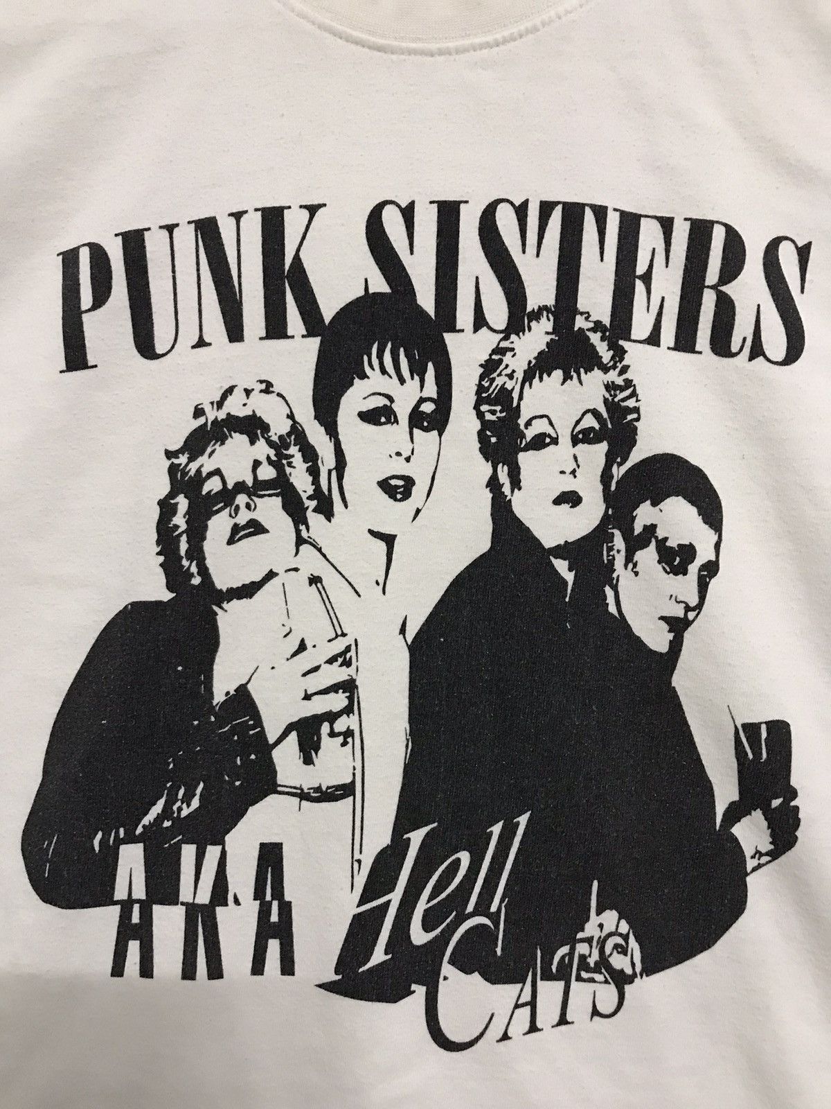Band Tees Japan Band Tees Punk Sister A.k.A Hell Cats Size US M / EU 48-50 / 2 - 4 Thumbnail