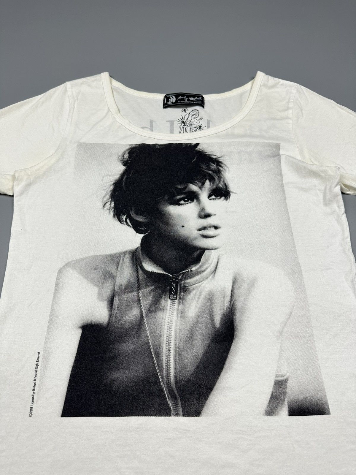 Andy Warhol 🔥Rare🔥Hysteric Glamour x Andy Warhol Edie Sedgwick Photo Tee Size M / US 6-8 / IT 42-44 - 3 Thumbnail