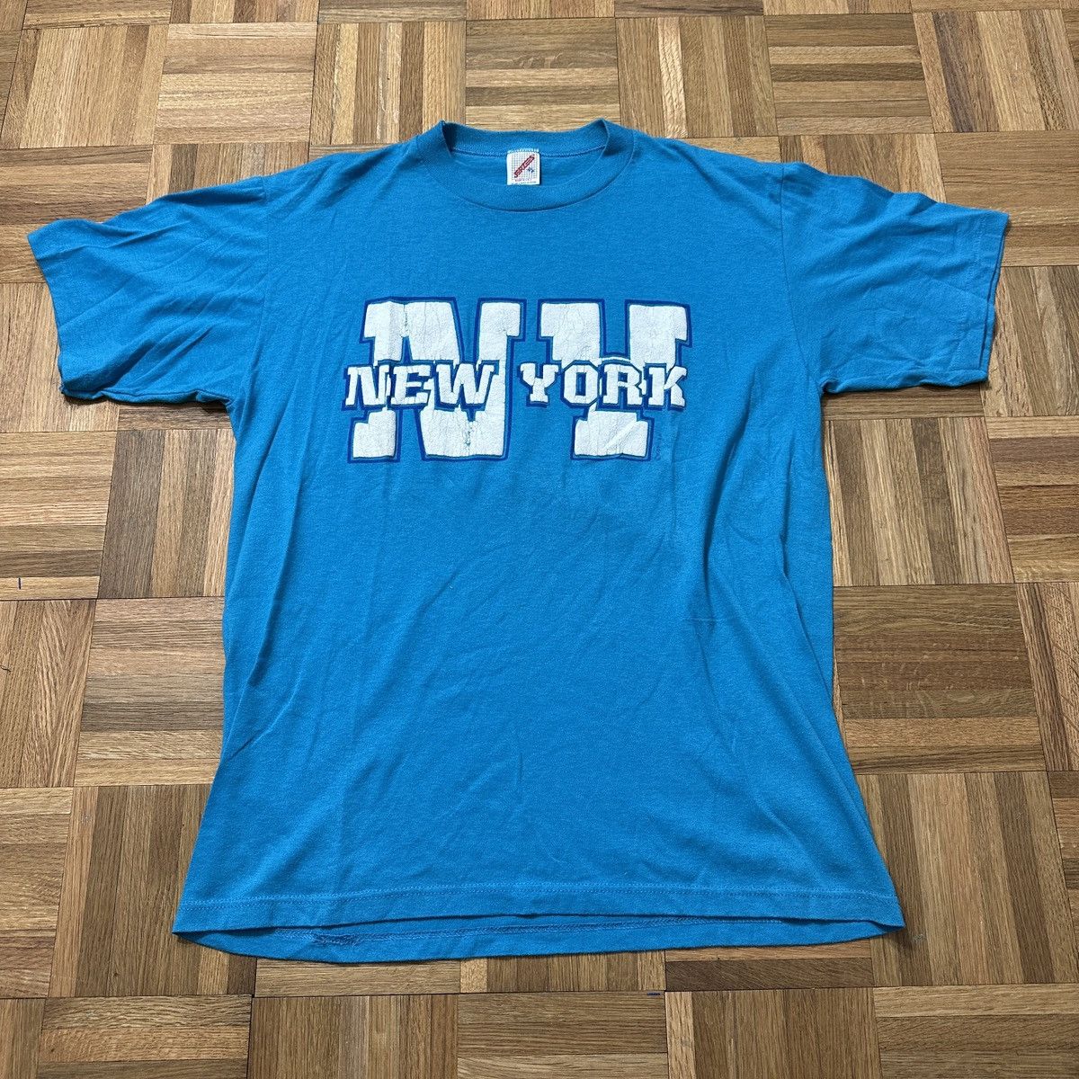 Jerzees Vintage New York tee Size US XL / EU 56 / 4 - 1 Thumbnail