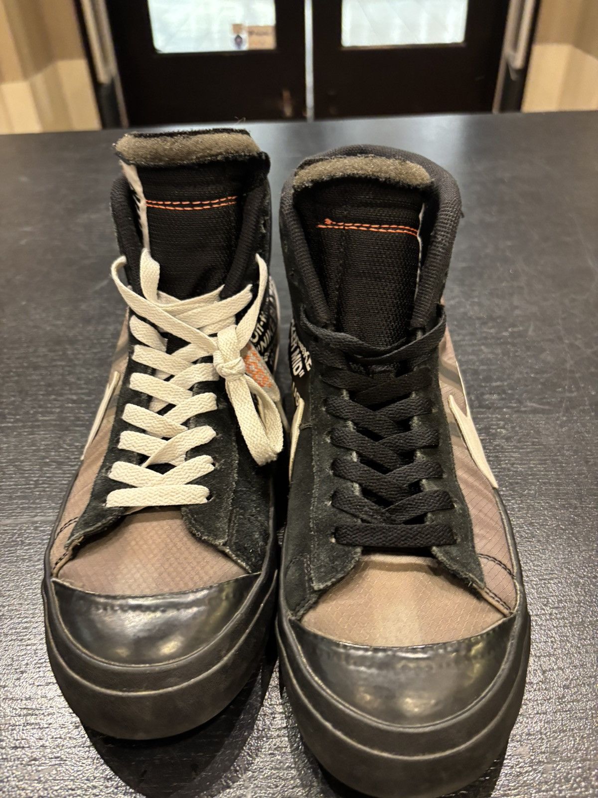 Nike Nike X Off White Blazer Mid ‘Grim Reaper’ Size US 8.5 / EU 41-42 - 4 Thumbnail