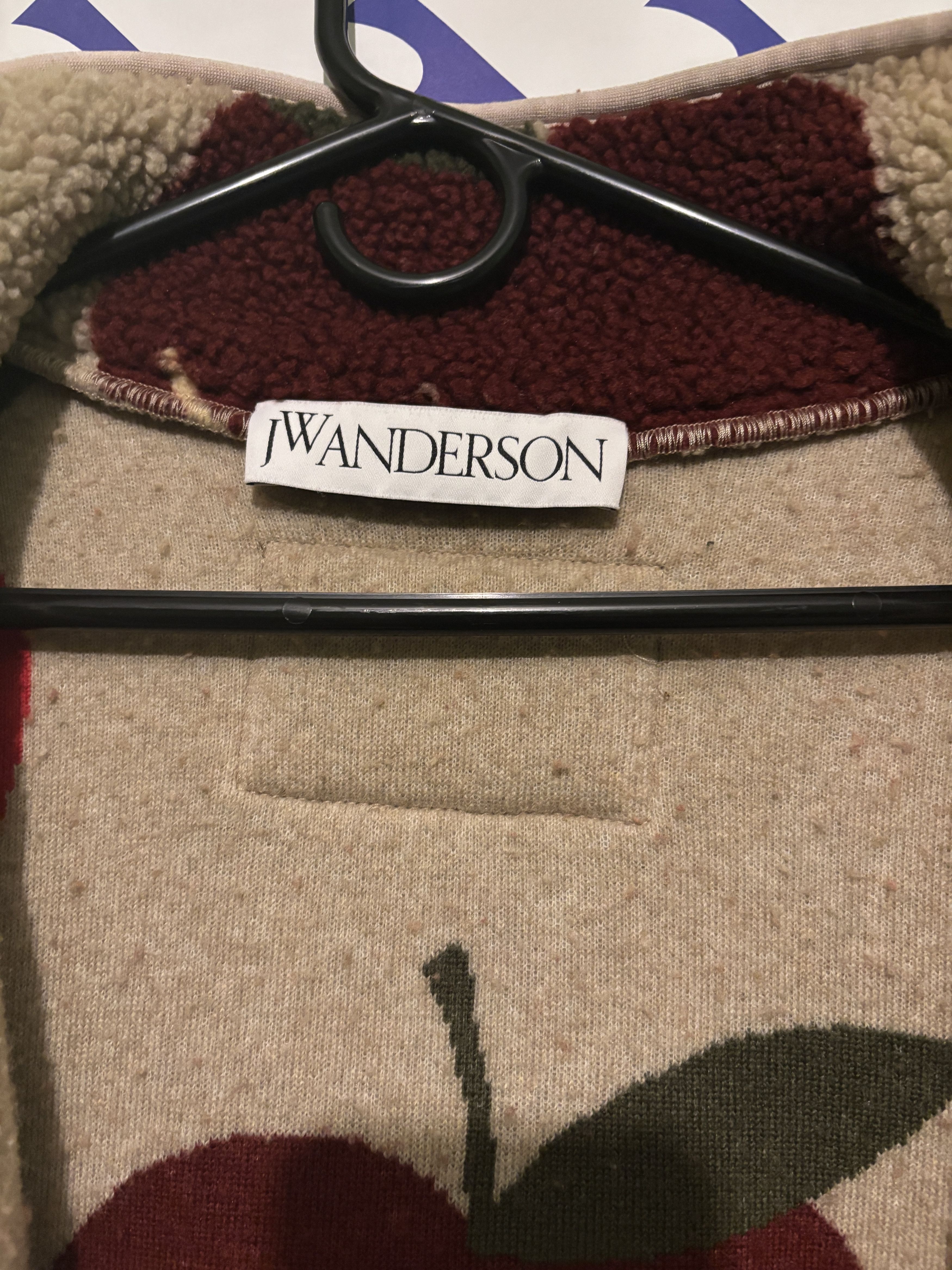 JW Anderson JW ANDERSON Bitten Apple Fleece Jacket Size US XL / EU 56 / 4 - 3 Thumbnail