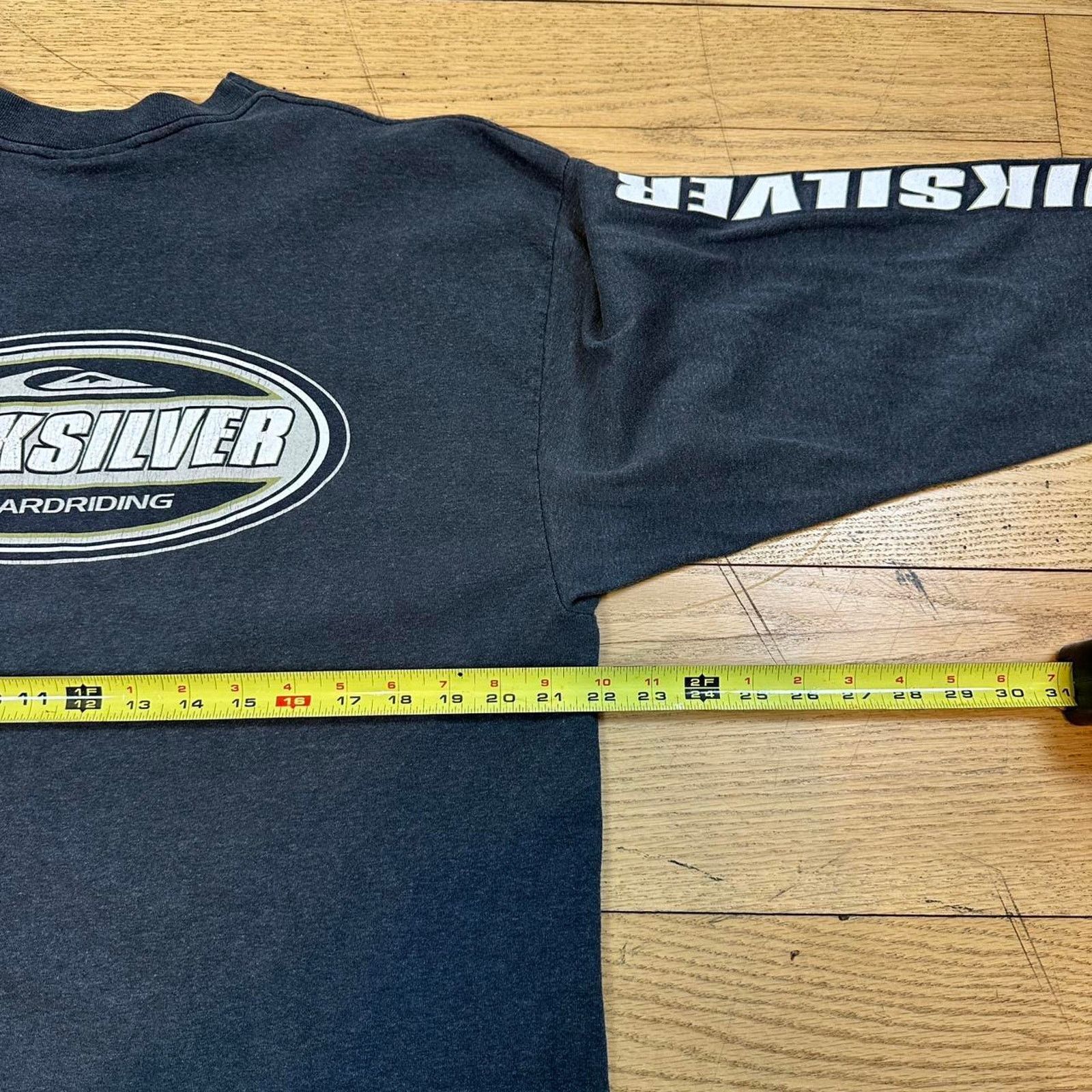 Quiksilver × Vintage Vintage Quiksilver Long Sleeve T-shirt Size US XL / EU 56 / 4 - 5 Thumbnail