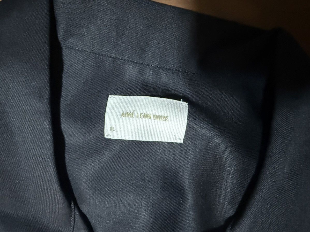 Aime Leon Dore Aime Leon Dore ALD Gabardine Overshirt in Jet Black Size XL Size US XL / EU 56 / 4 - 8 Thumbnail