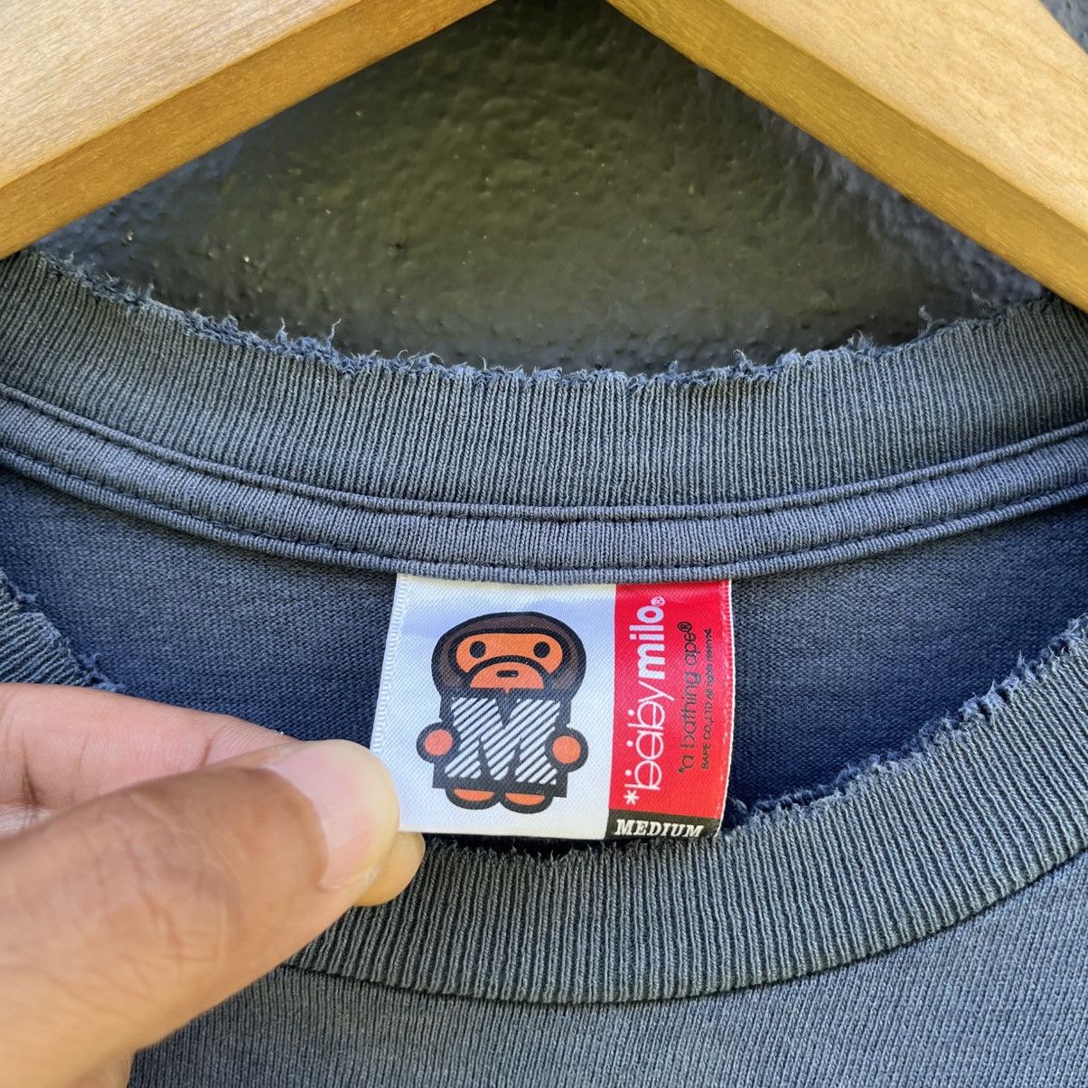 Bape Faded Distressed A Bathing Ape Baby Milo Erd Grunge Tee Size US M / EU 48-50 / 2 - 8 Thumbnail