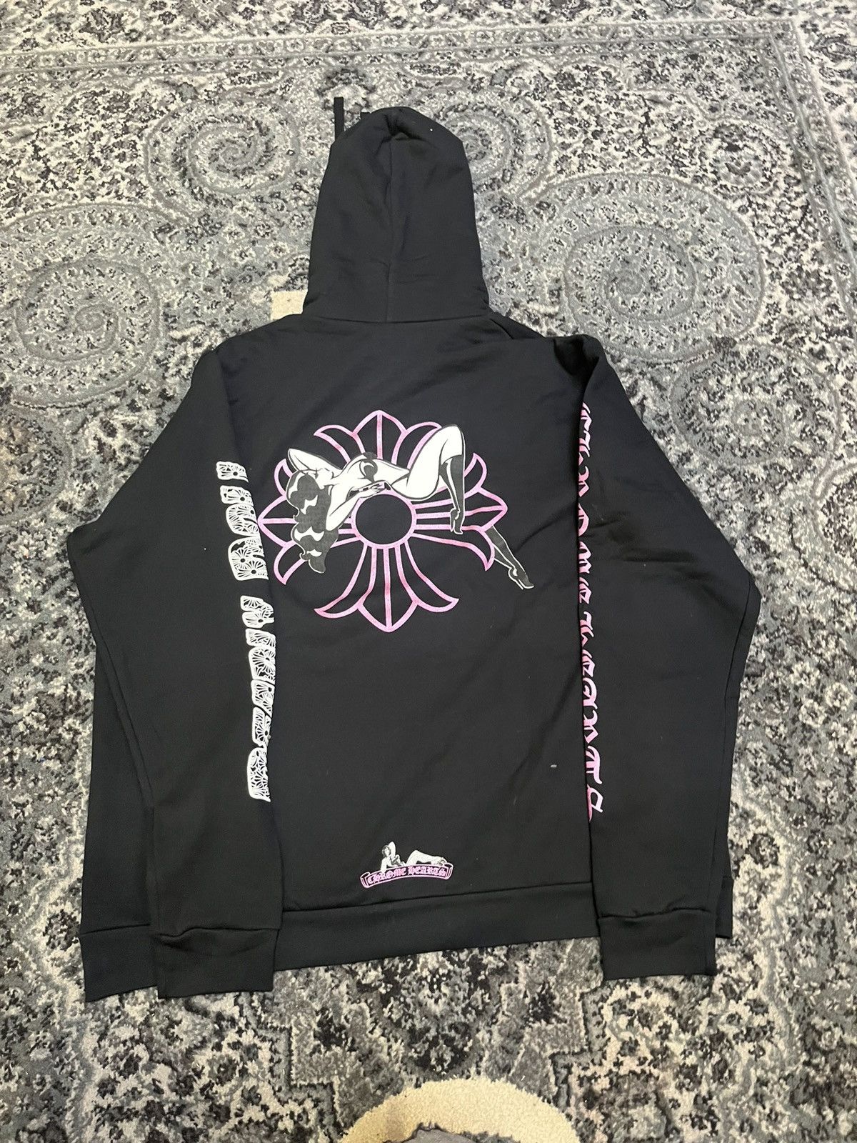 Chrome Hearts NEW CHROME HEARTS DEADLY DOLL HOODIE Size US XL / EU 56 / 4 - 1 Thumbnail