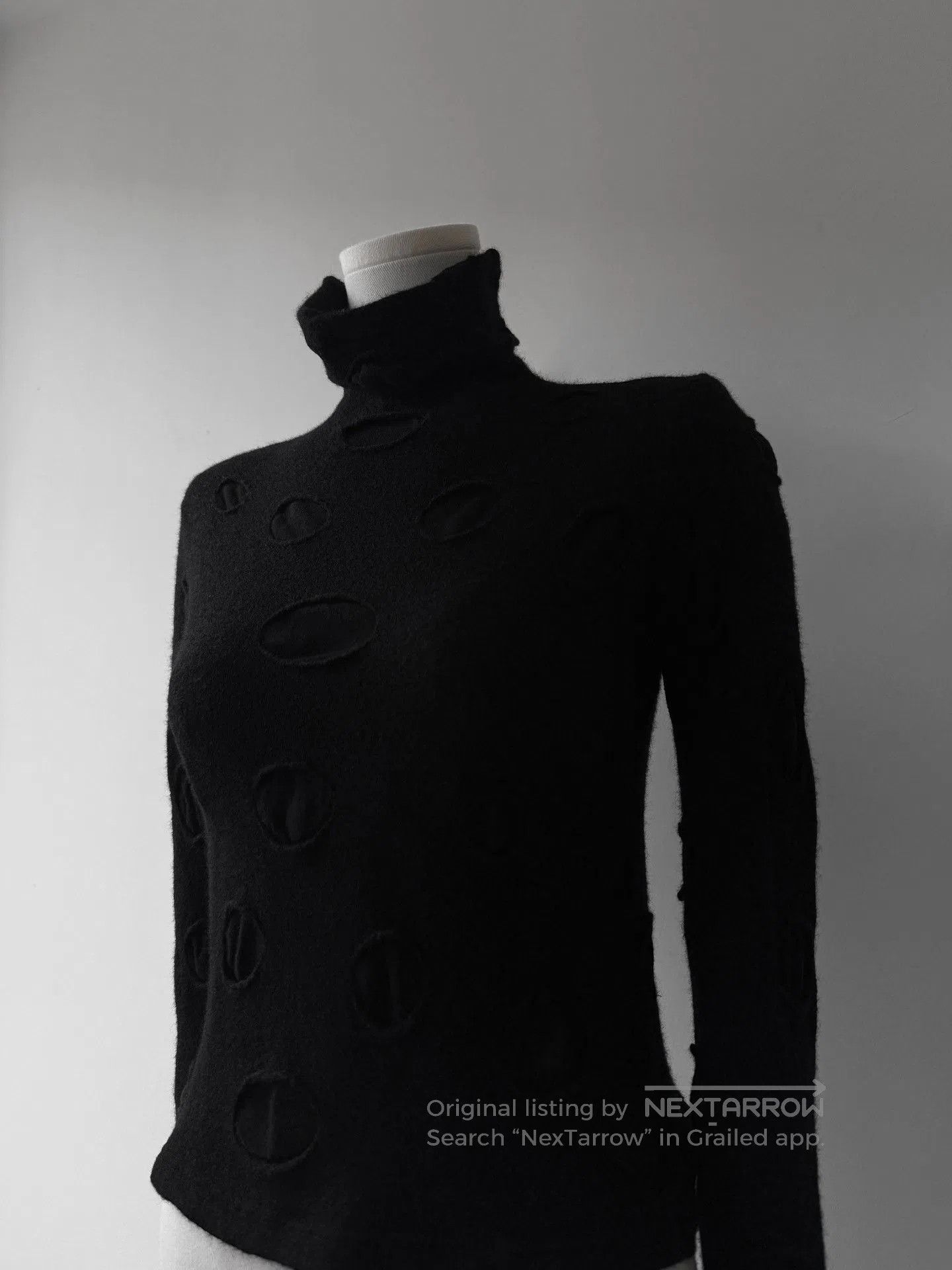 Yohji Yamamoto Yohji Yamamoto Y's 17AW Open Collar Top. Size M / US 6-8 / IT 42-44 - 4 Thumbnail