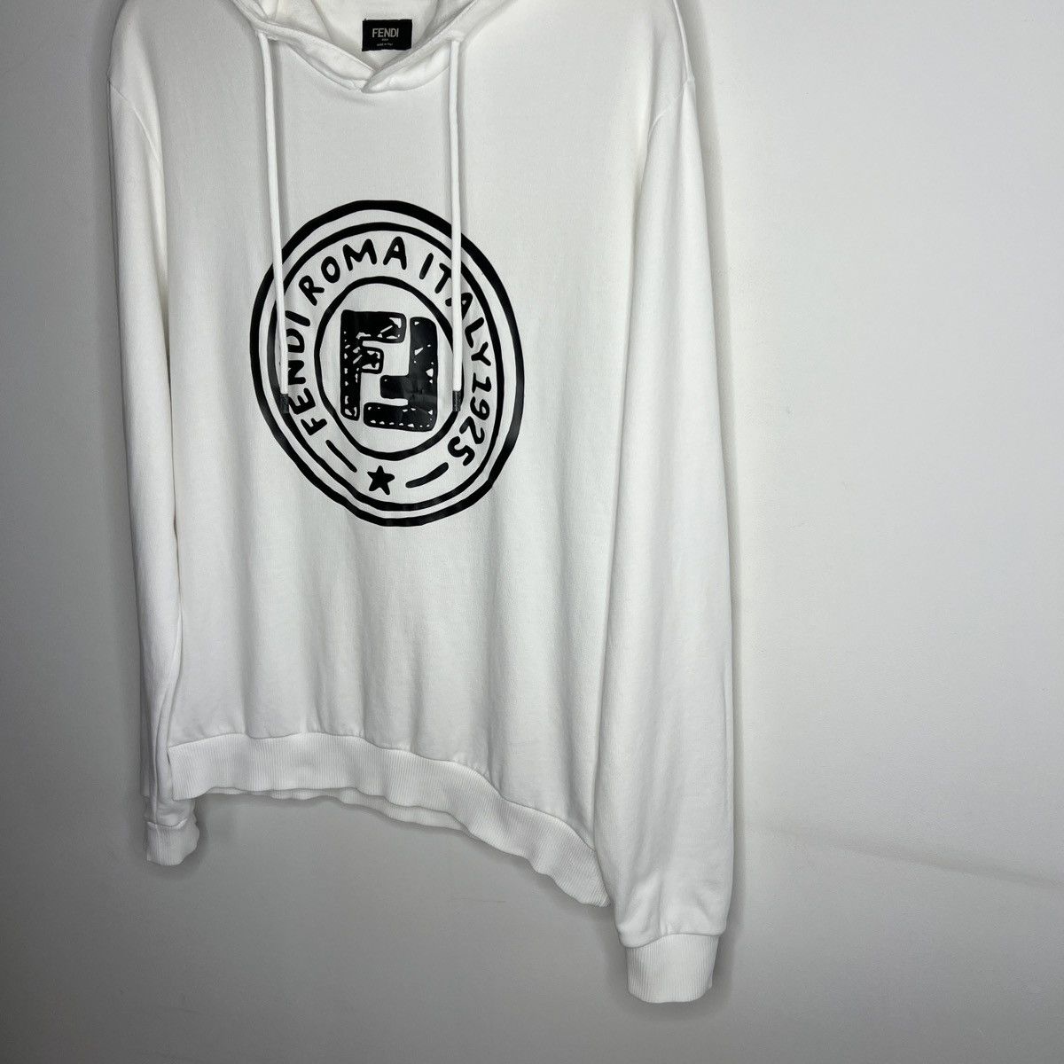 Fendi Fendi Roma x Joshua Vides Hoodie White Sweatshirt Size US L / EU 52-54 / 3 - 2 Thumbnail