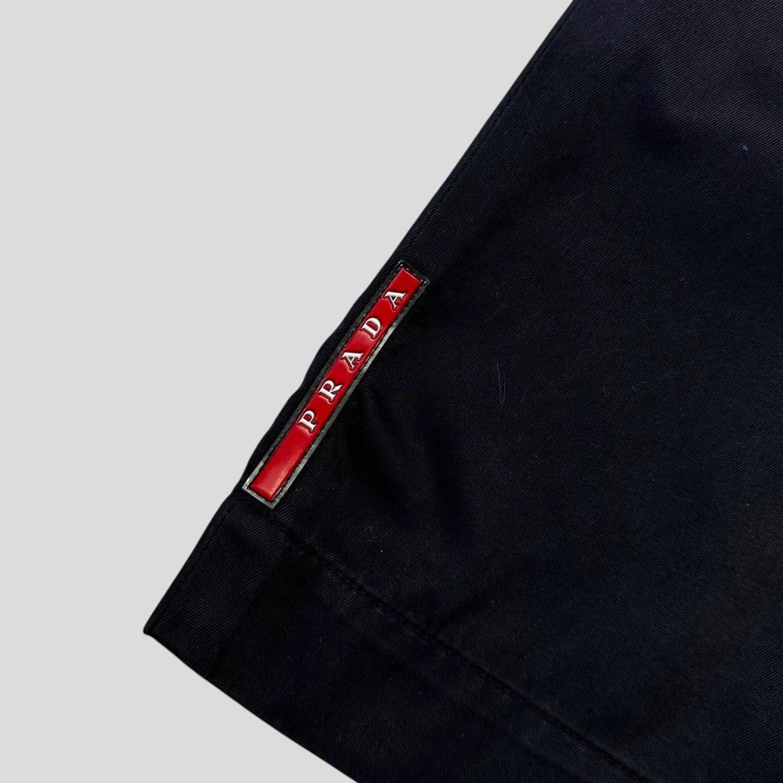 Prada Prada Sport 2003 Challenge Reinforced Logo Shorts 33-36 Size US 34 / EU 50 - 2 Thumbnail