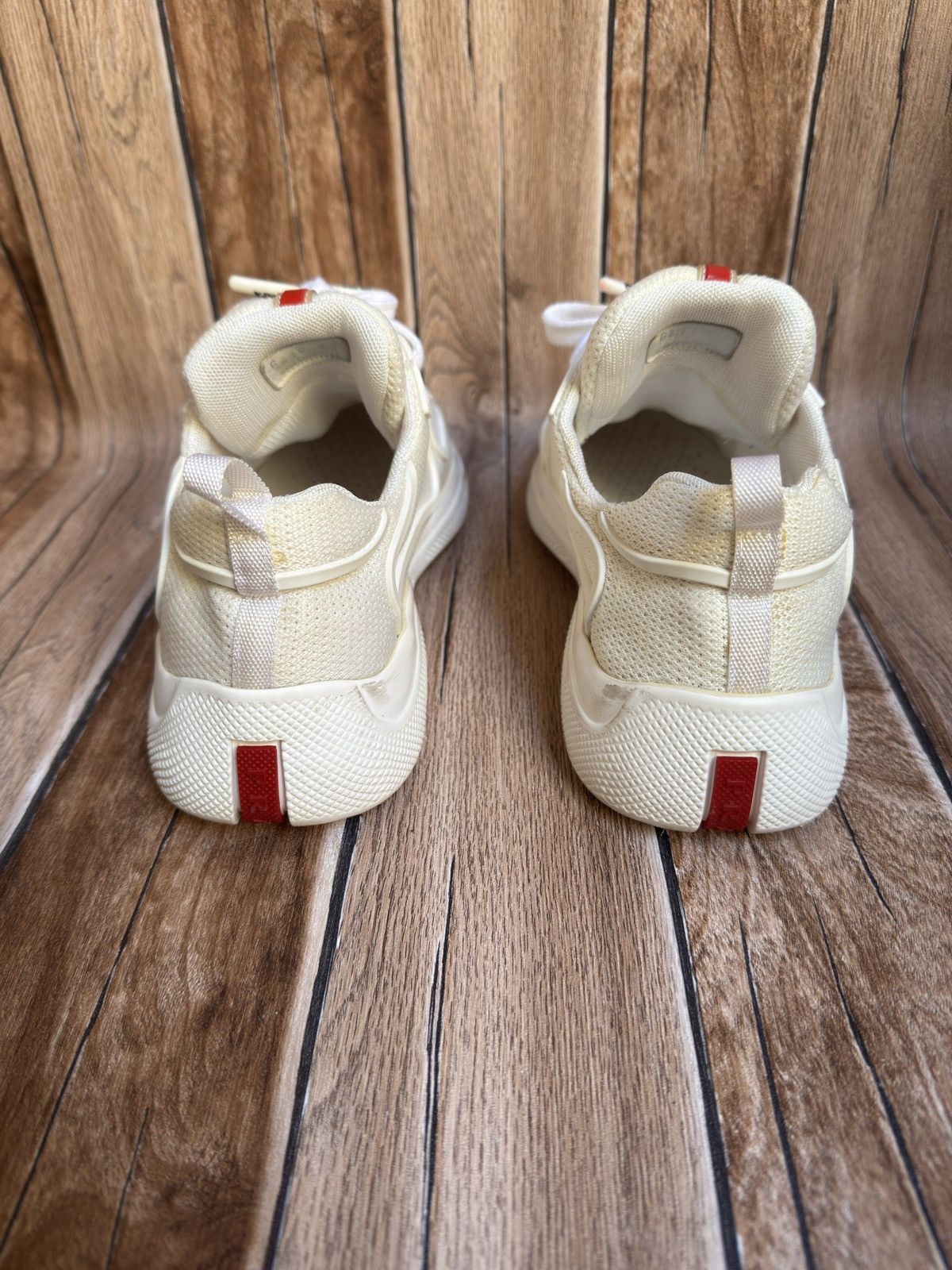 Prada fabric america cup sneakers Size US 5.5 / EU 38 - 15 Thumbnail