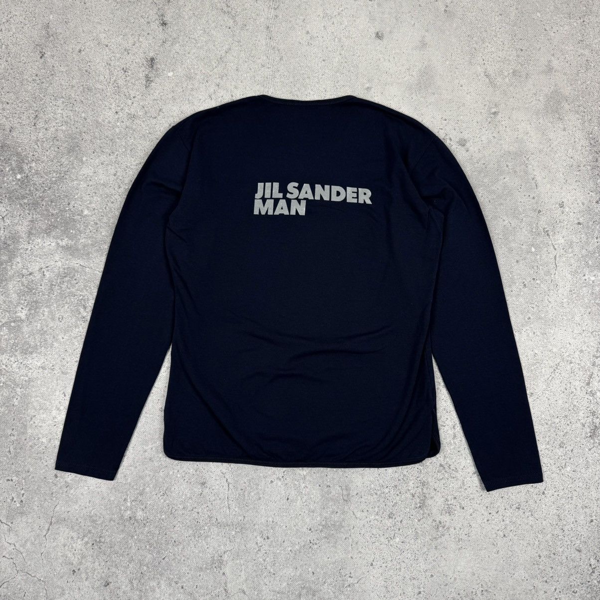 Designer × Jil Sander Rare Jil Sander Man Long Sleeve Shirt Size XL / US 12-14 / IT 48-50 - 1 Thumbnail
