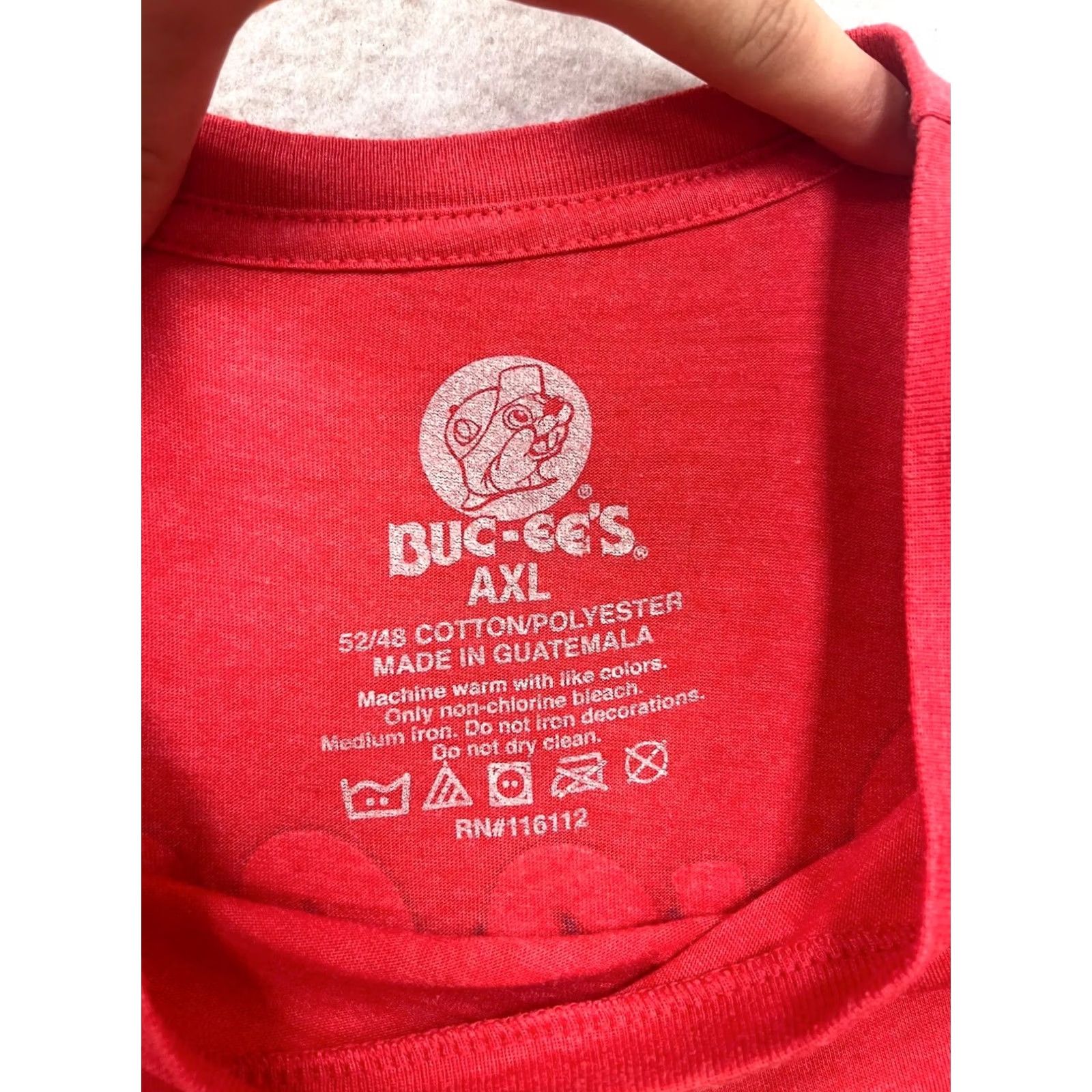 Vintage Buc-Ee's Tennessee Red Graphic Tee XL Unisex Adults Shirt Mens Women Size US XL / EU 56 / 4 - 3 Thumbnail