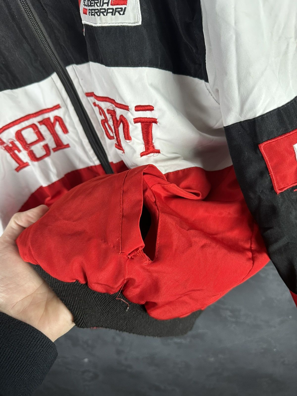Ferrari × Vintage Vintage Ferrari Racing Jacket F1 Bomber Retro Size US M / EU 48-50 / 2 - 12 Thumbnail