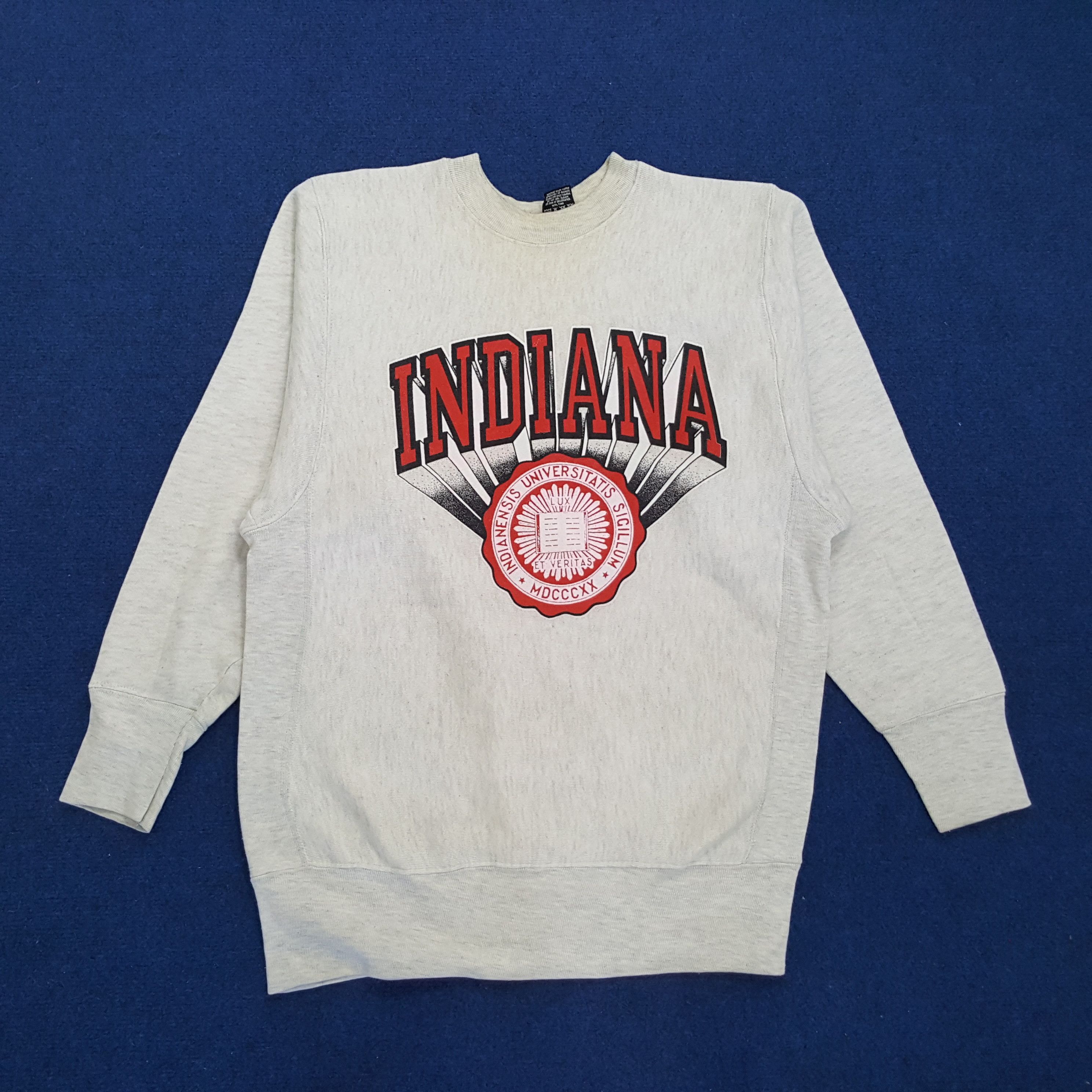 Vintage Vintage INDIANA University College Sweatshirts Size US M / EU 48-50 / 2 - 1 Thumbnail
