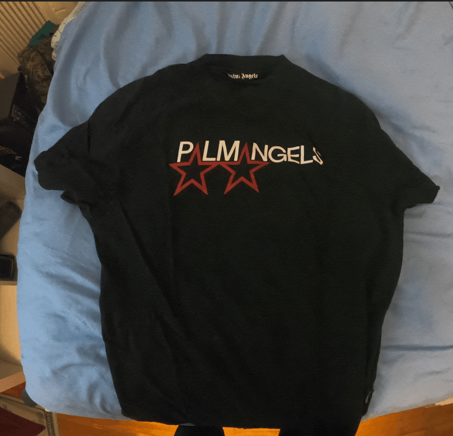 Palm Angels Palm Angels Racing Stars T-shirt Size US L / EU 52-54 / 3 - 1 Thumbnail