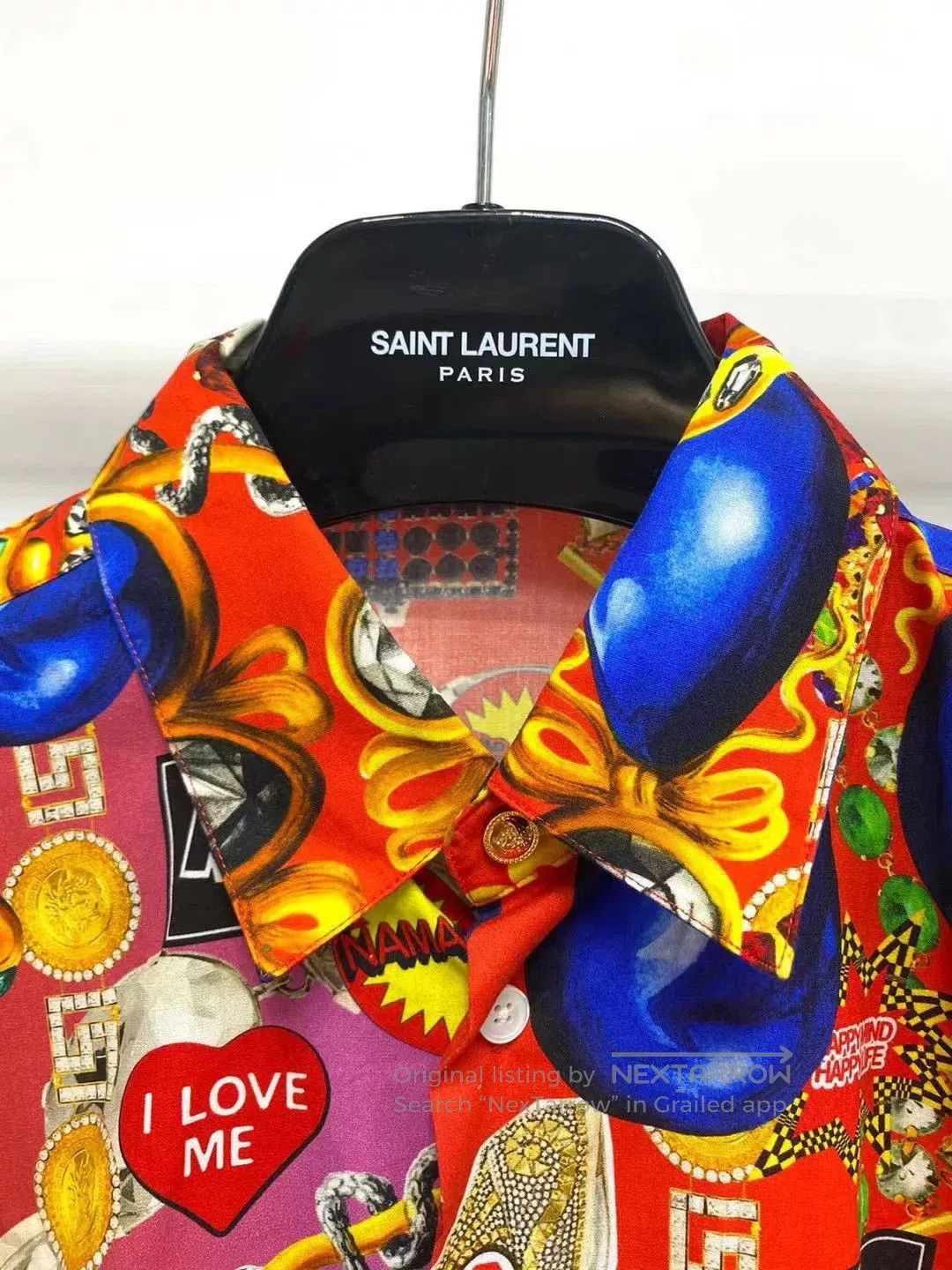 Versace Versace Spring Summer Slim Gem Shirt. Size US XXS / EU 40 - 3 Thumbnail
