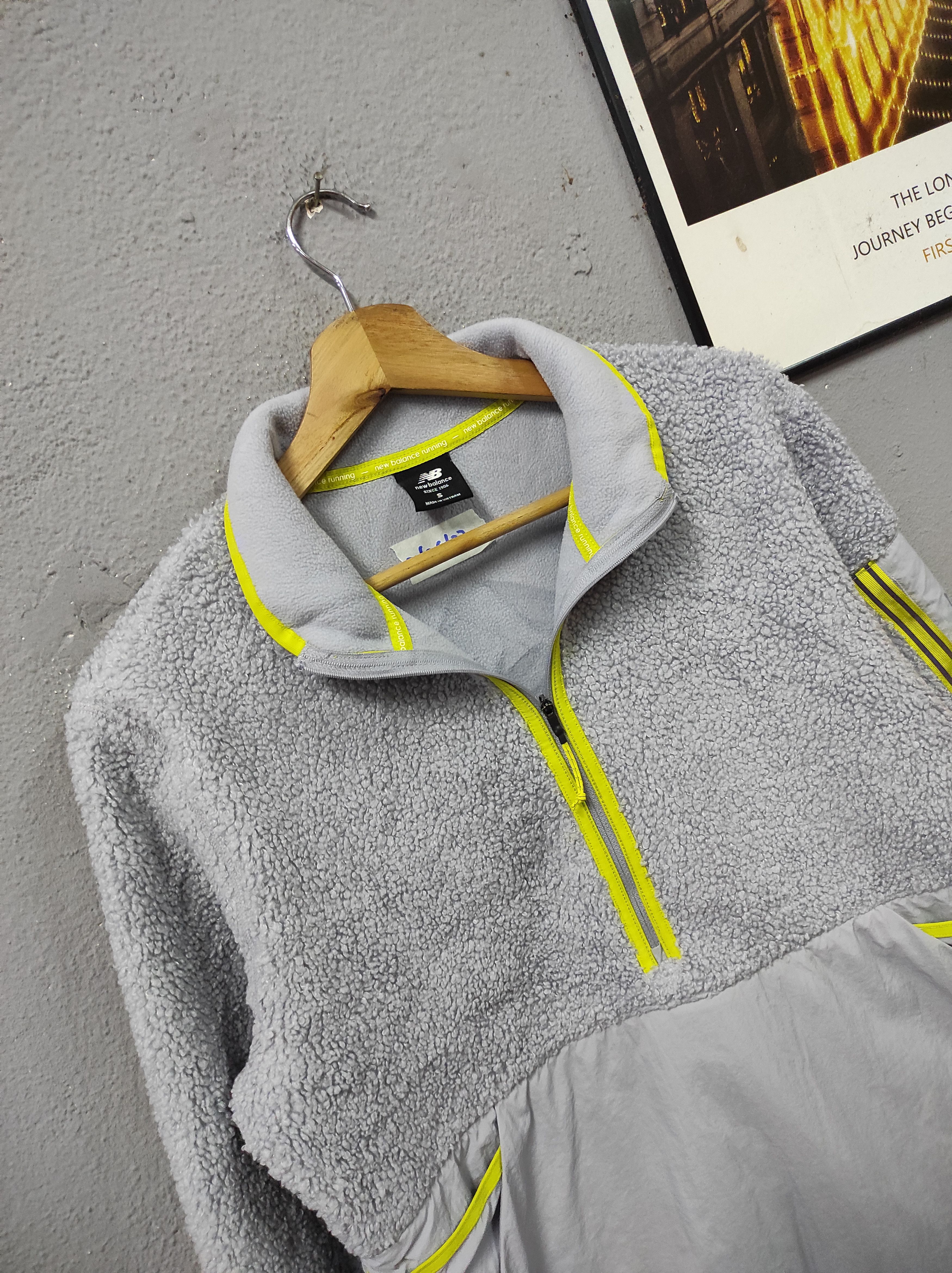 New Balance NEW BALANCE NBRC HALF ZIPPER SWEATER Size S / US 4 / IT 40 - 3 Thumbnail