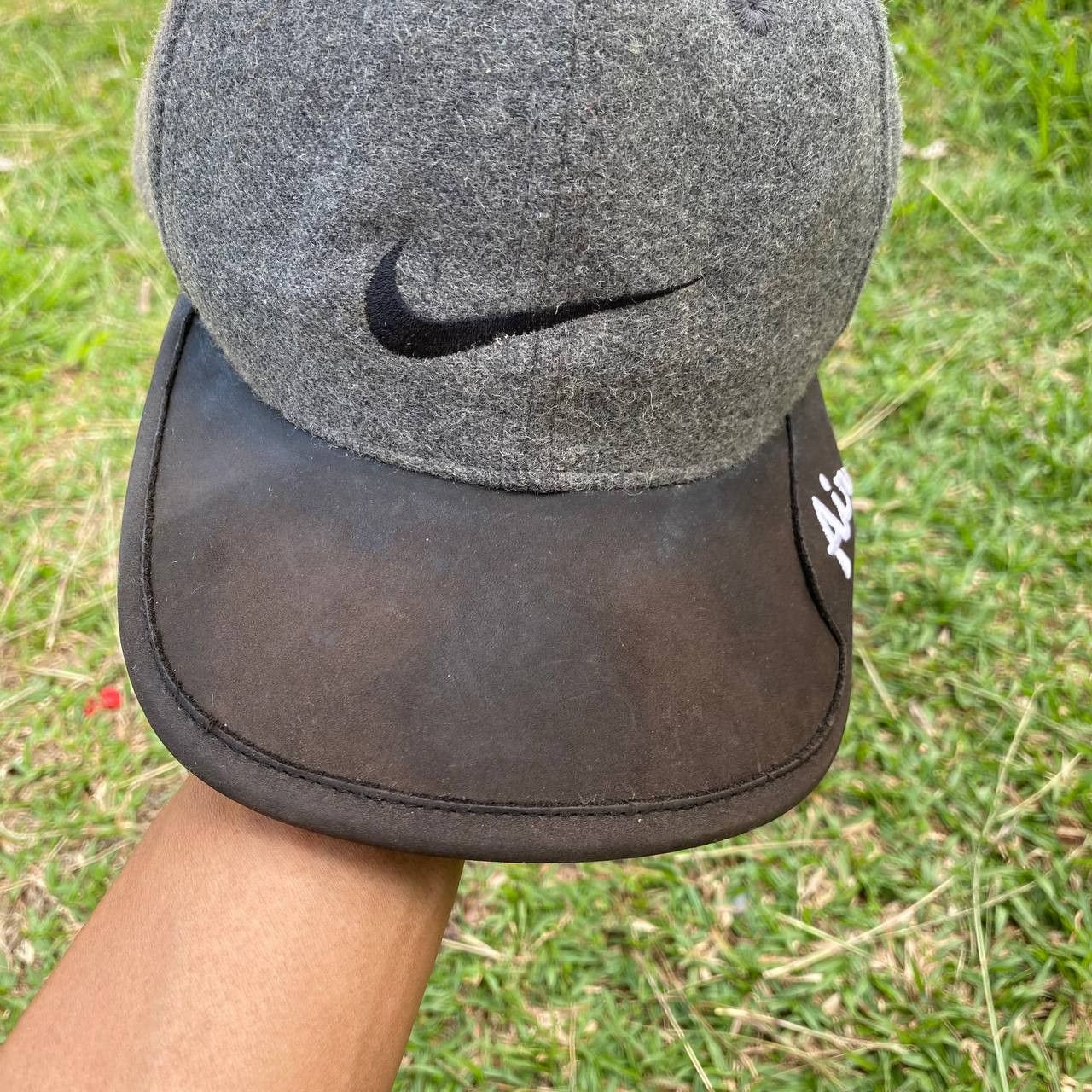 Nike Vintage Nike Air Wool cap hat y2k Size ONE SIZE - 7 Thumbnail