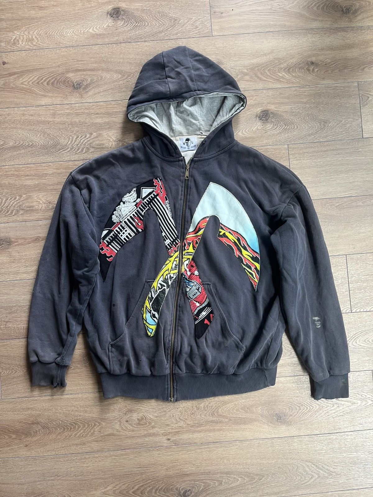 Warren Lotas Warren Lotas Jason “Slasher” Zip-up Hoodie | Grailed