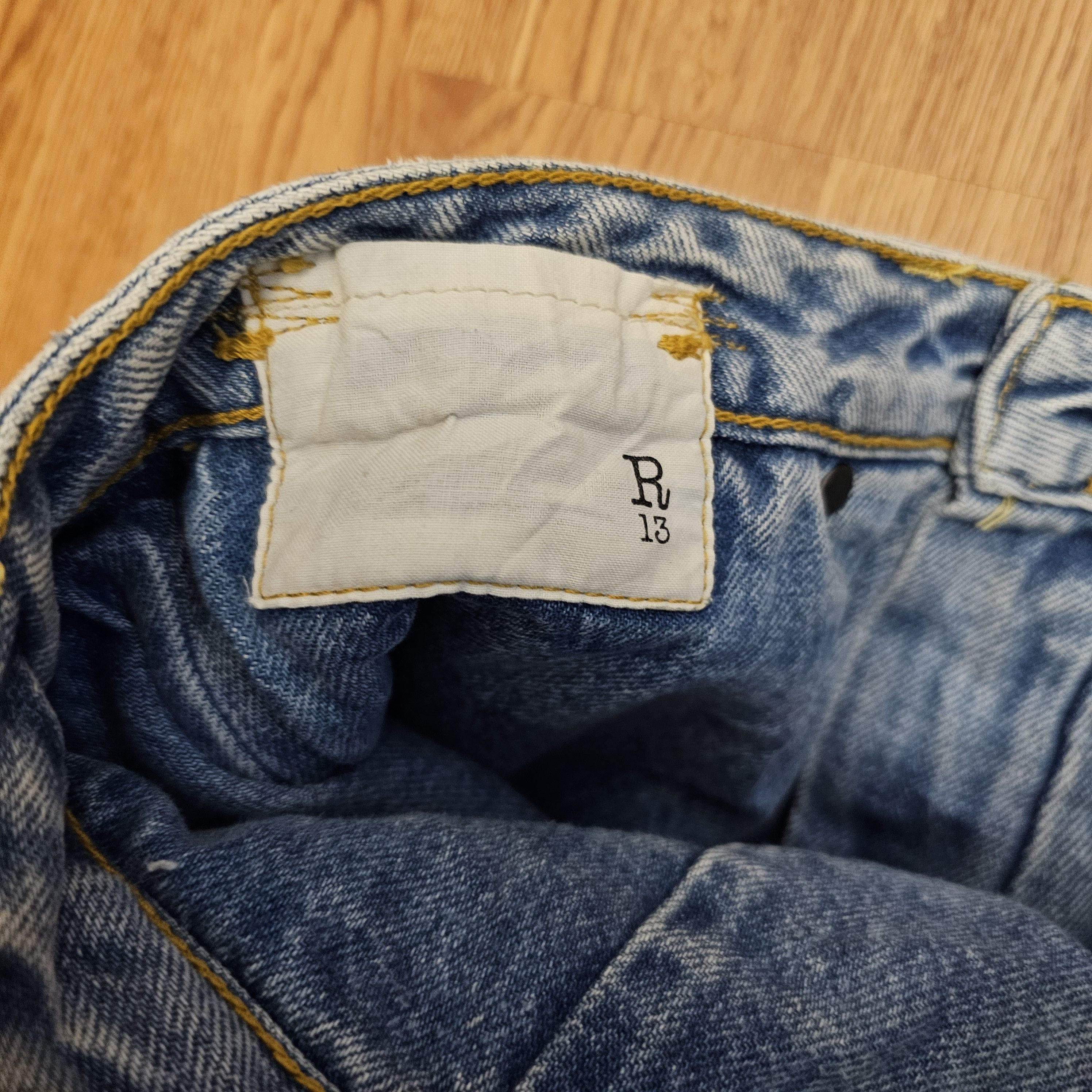 R13 Ss16 Double Layer Shorts Selvedge Size 30" / US 8 / IT 44 - 6 Thumbnail