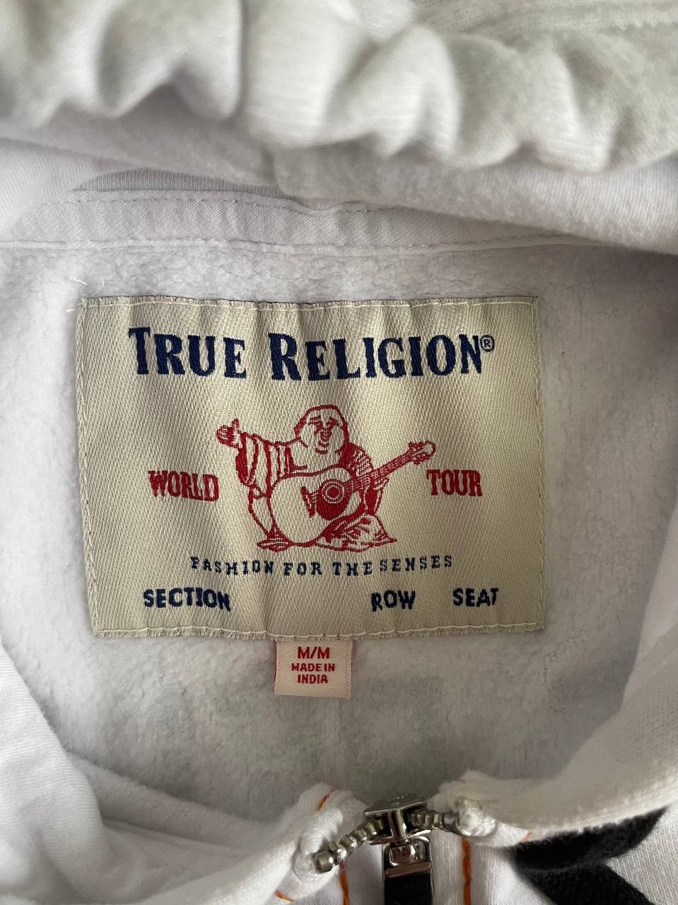 True Religion True Religion Zip Up Hoodie White Size US M / EU 48-50 / 2 - 13 Thumbnail