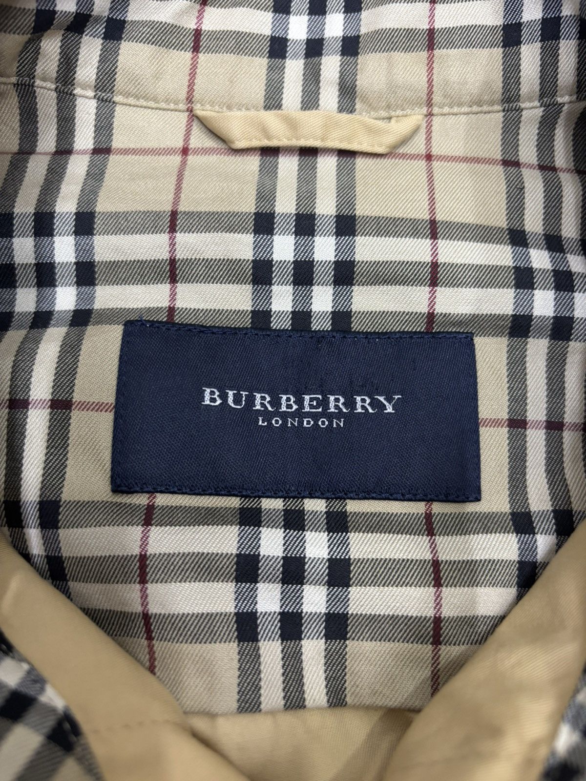Burberry Vintage Burberry London Check Lightweight Jacket Size US L / EU 52-54 / 3 - 17 Thumbnail