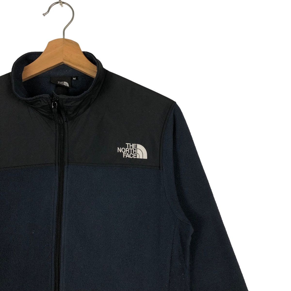 Japanese Brand 🔥Vintage The North Face Fleece Jacket Zipper Big Logo Size US M / EU 48-50 / 2 - 6 Thumbnail