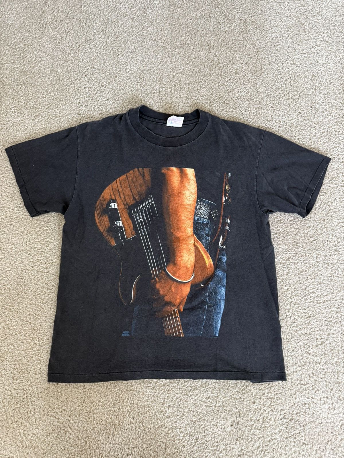 Band Tees × Vintage vintage bruce springsteen 92 tour tee Size US L / EU 52-54 / 3 - 1 Thumbnail