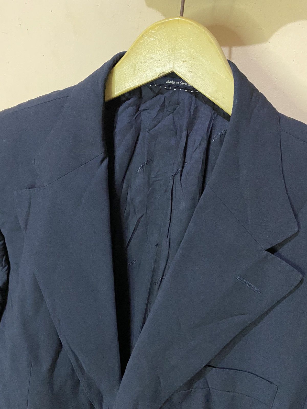 Versace Versace Blazer Made In Switzerland Size 50R - 4 Thumbnail