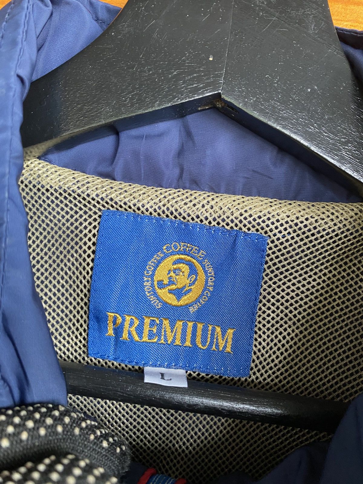 Japanese Brand Premium Boss Coffee Blue Zip-Up Jacket – Vintage Japanese Size US L / EU 52-54 / 3 - 7 Thumbnail