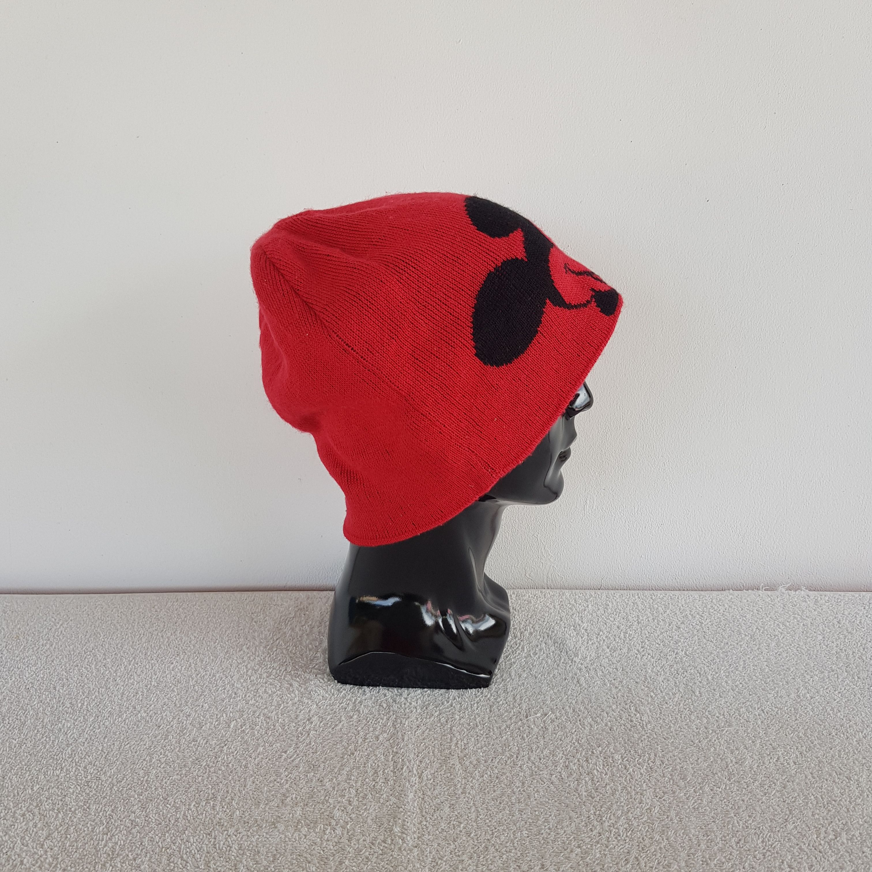 Japanese Brand Vintage Mickey Mouse Beanie Disney Cartoon Snow Caps Hats Size ONE SIZE - 3 Thumbnail