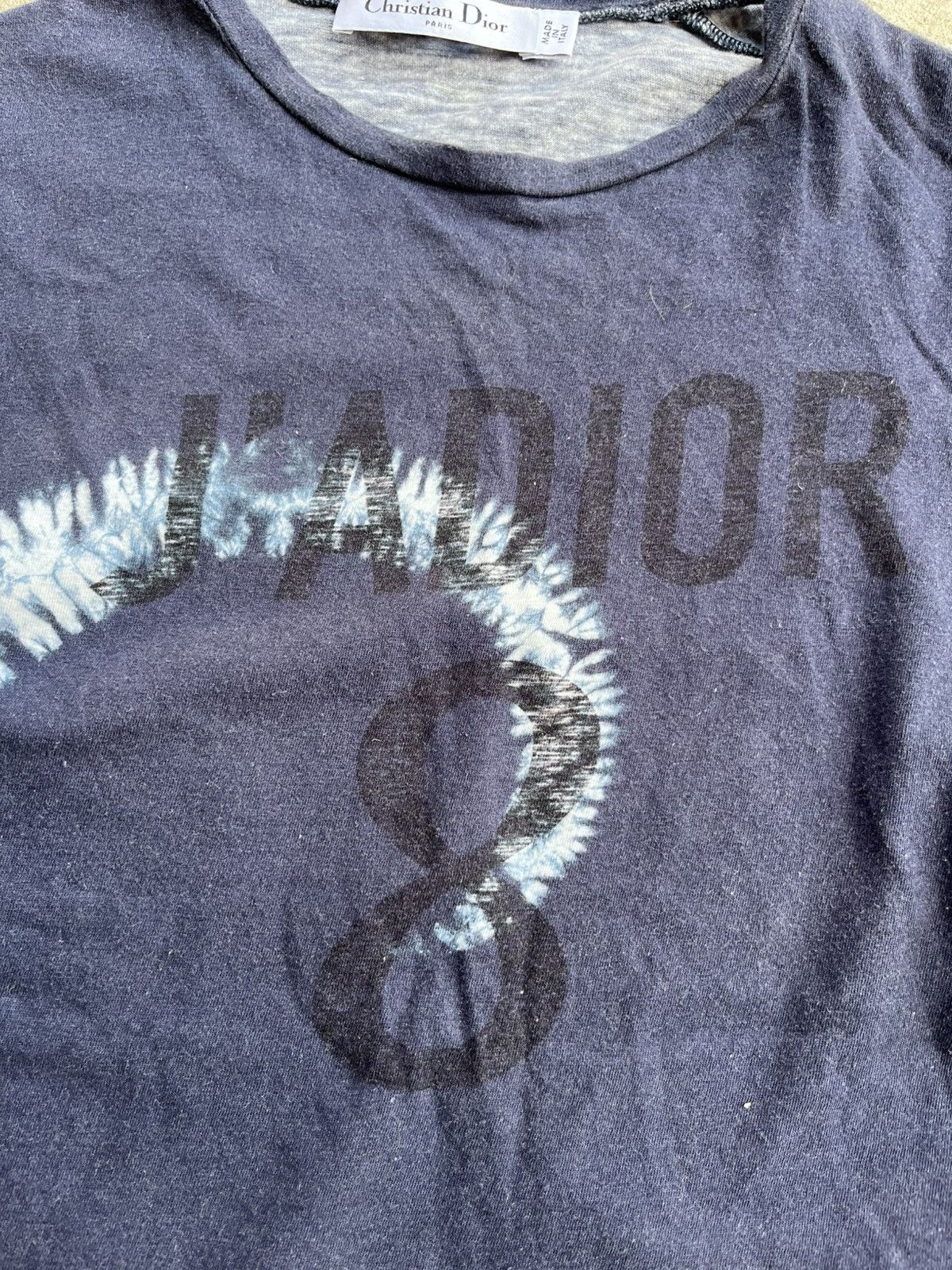 Dior SS’20 Christian Dior J’adior 8 Big Logo Tie Dye T-shirt Tee Size S / US 4 / IT 40 - 6 Thumbnail