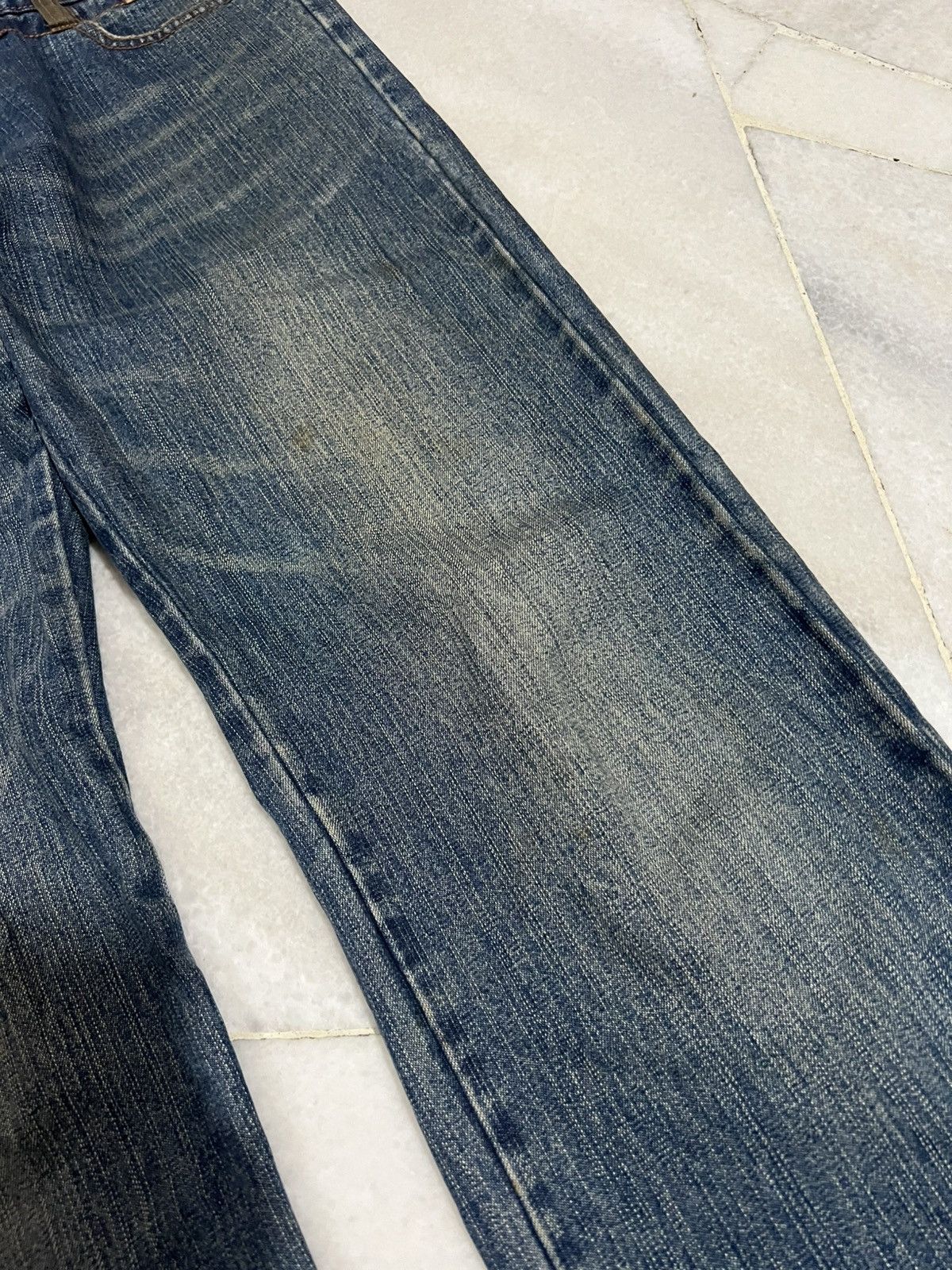Hysteric Glamour × If Six Was Nine × Japanese Brand 🌈Double Waist 90’s style Amore Puro Faded Washed Jean Size US 30 / EU 46 - 6 Thumbnail