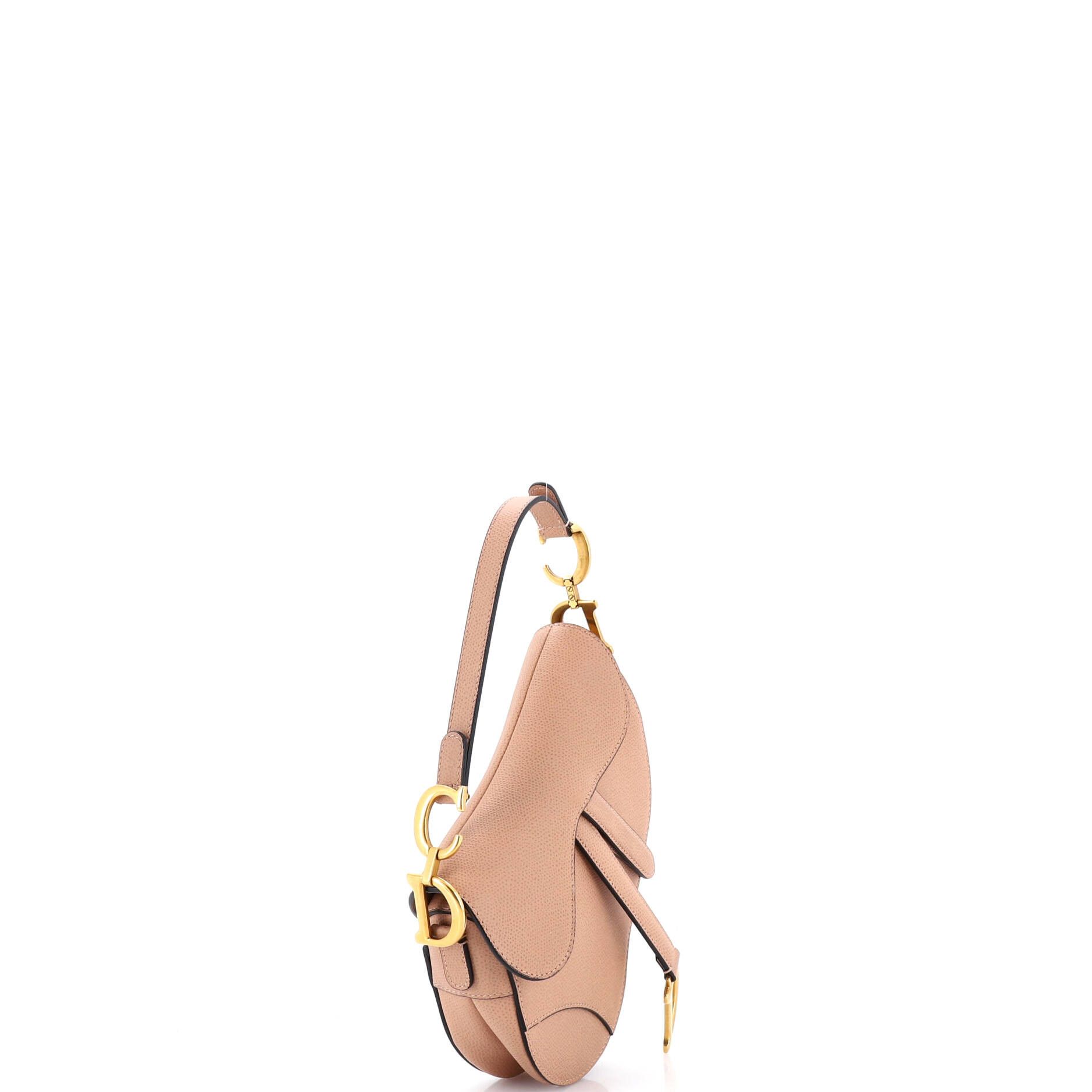 Saddle Handbag Leather Mini