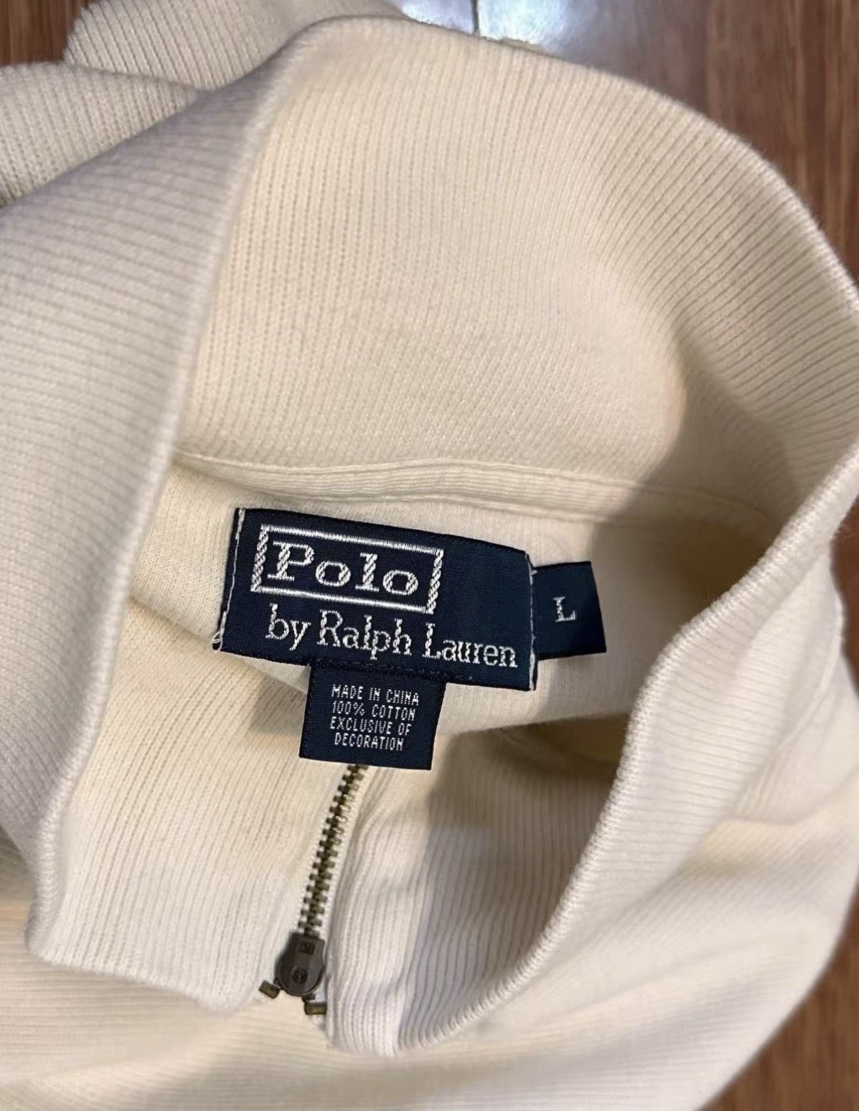 Polo Ralph Lauren polo ralph lauren Half-zip knit sweater Size US L / EU 52-54 / 3 - 5 Thumbnail