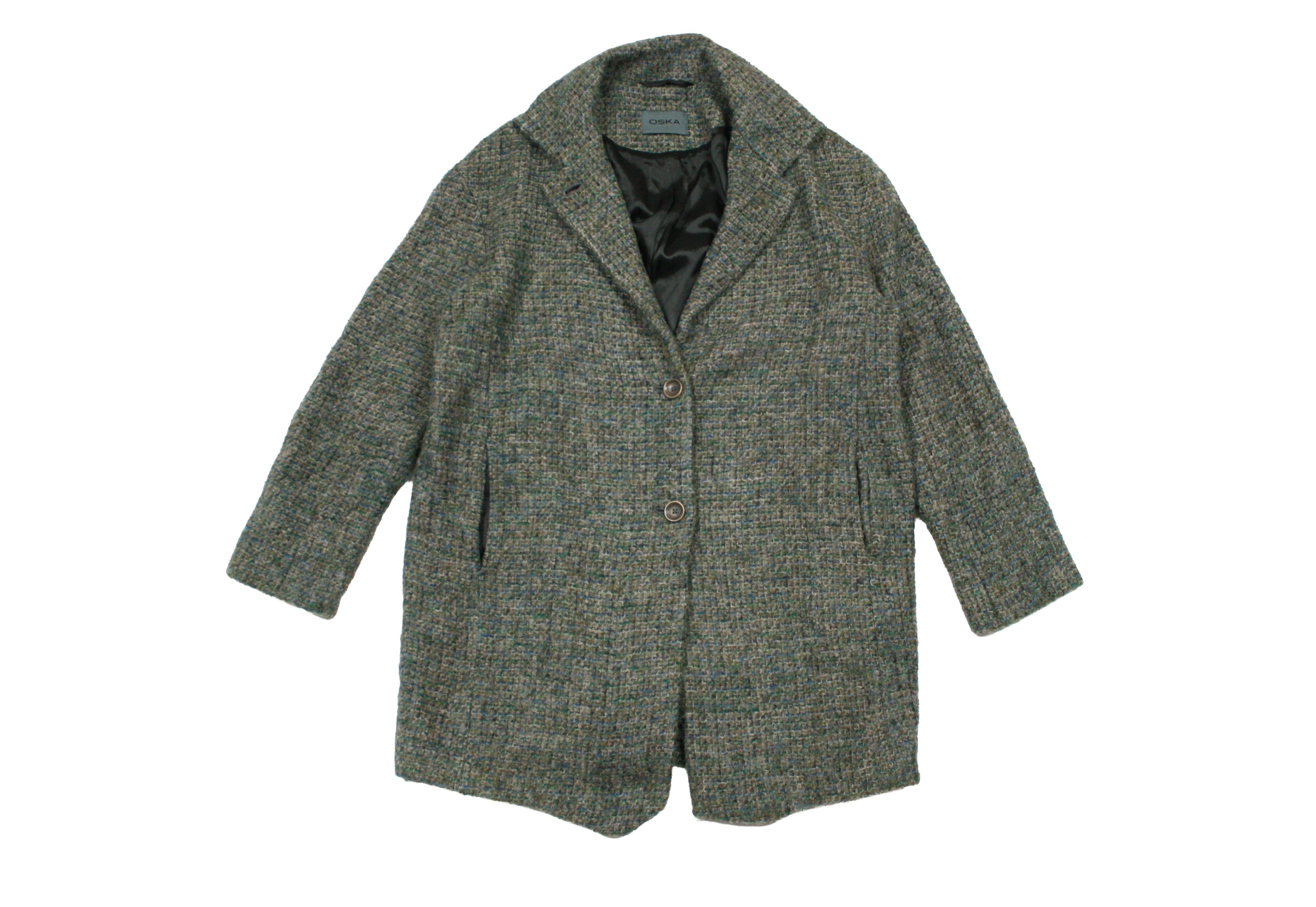 OSKA Wool Mohair Overcoat Size S / US 4 / IT 40 - 1 Thumbnail