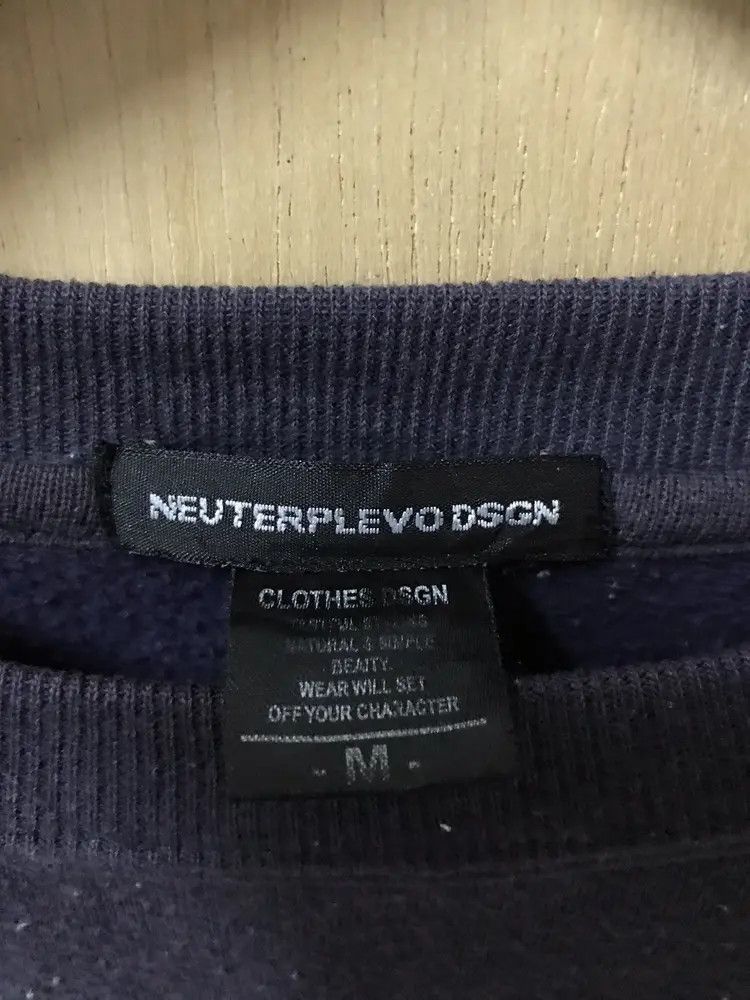 Japanese Brand Neuterplevo Dsgn Sweatshirts Size US M / EU 48-50 / 2 - 5 Thumbnail
